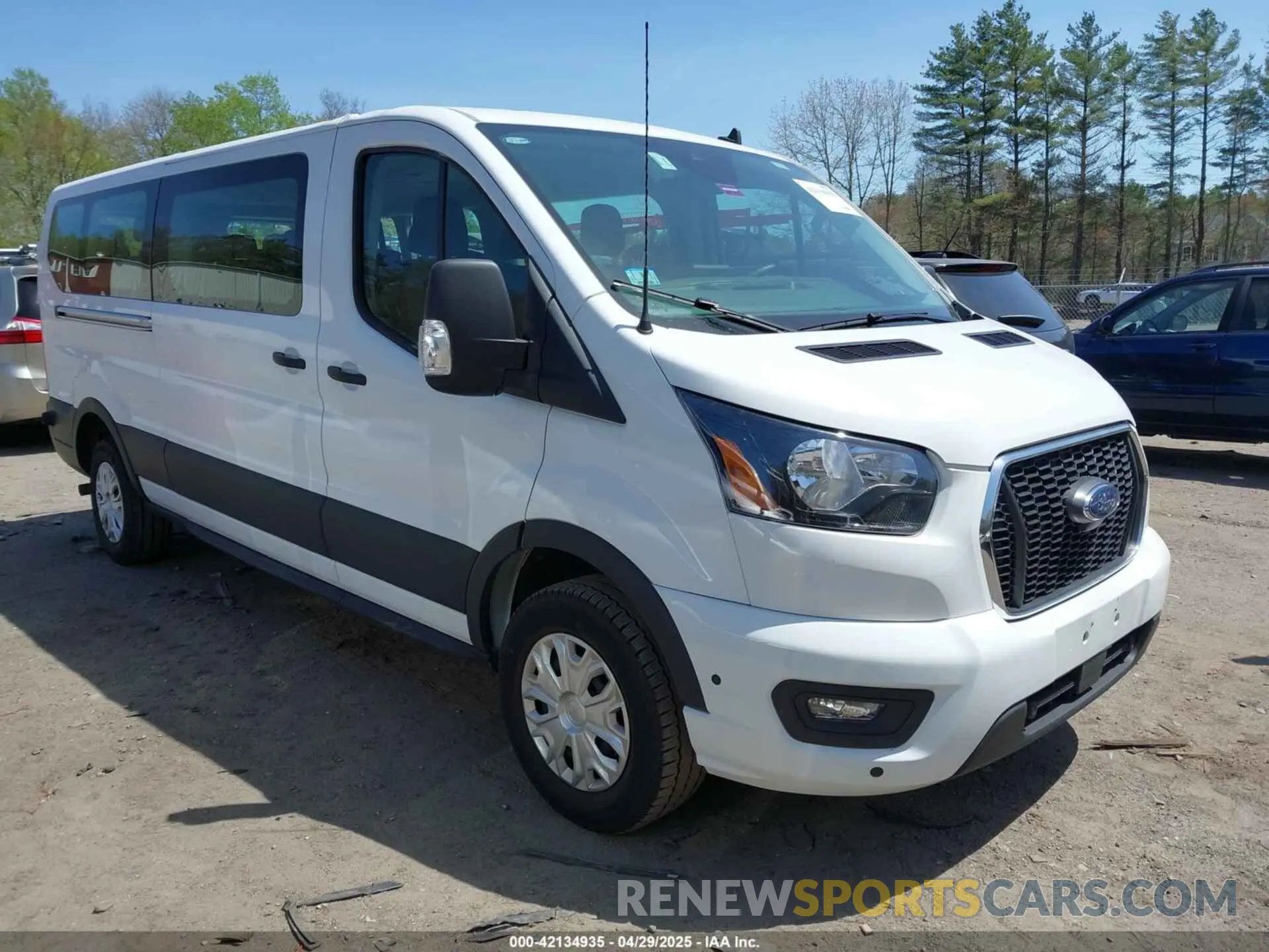 1 fotografías del automóvil dañado 1FBAX2Y88RKA15681 FORD TRANSIT-350 PASSENGER VAN 2024