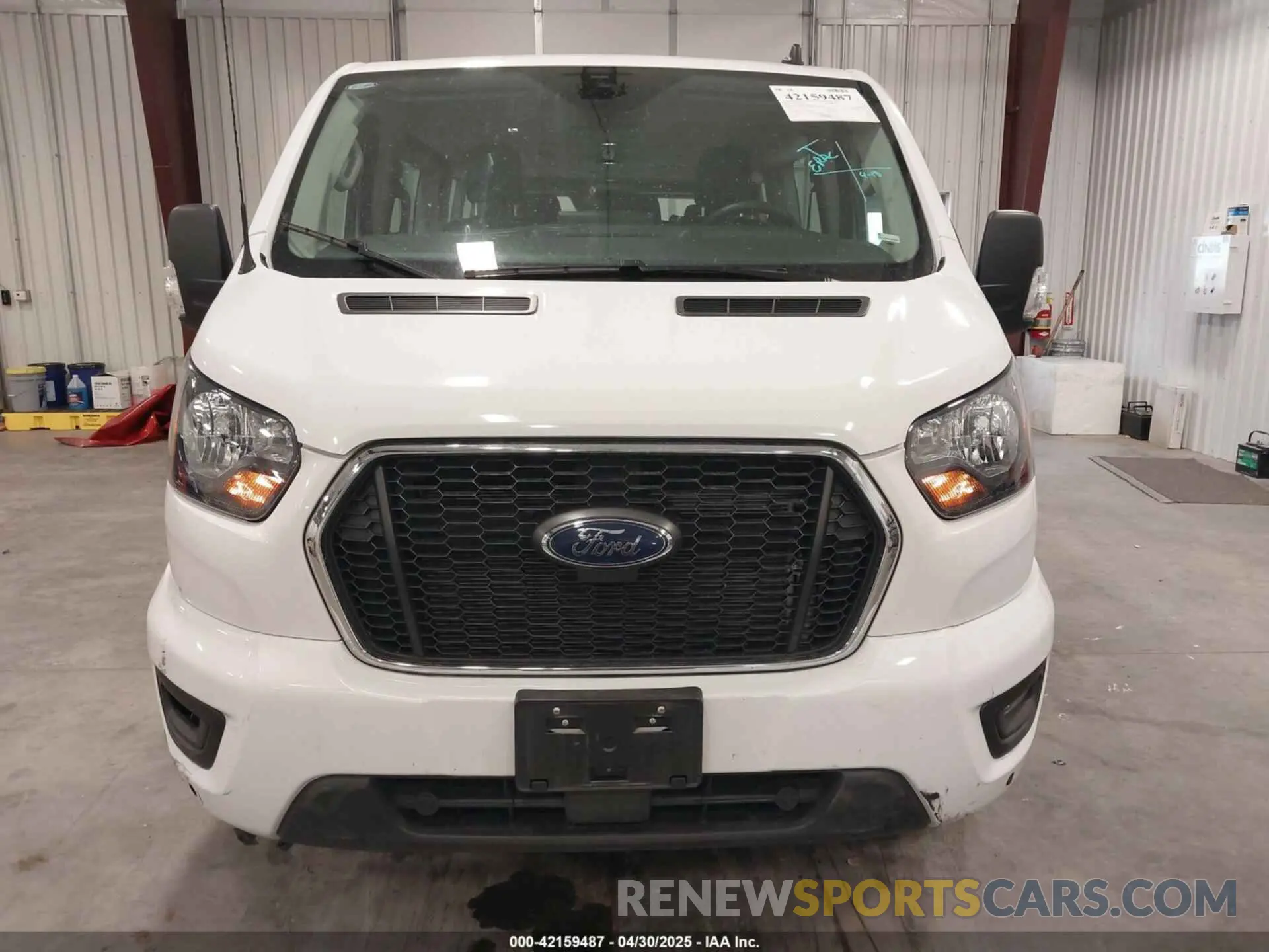 12 fotografías del automóvil dañado 1FBAX2Y88RKA83401 FORD TRANSIT-350 PASSENGER VAN 2024