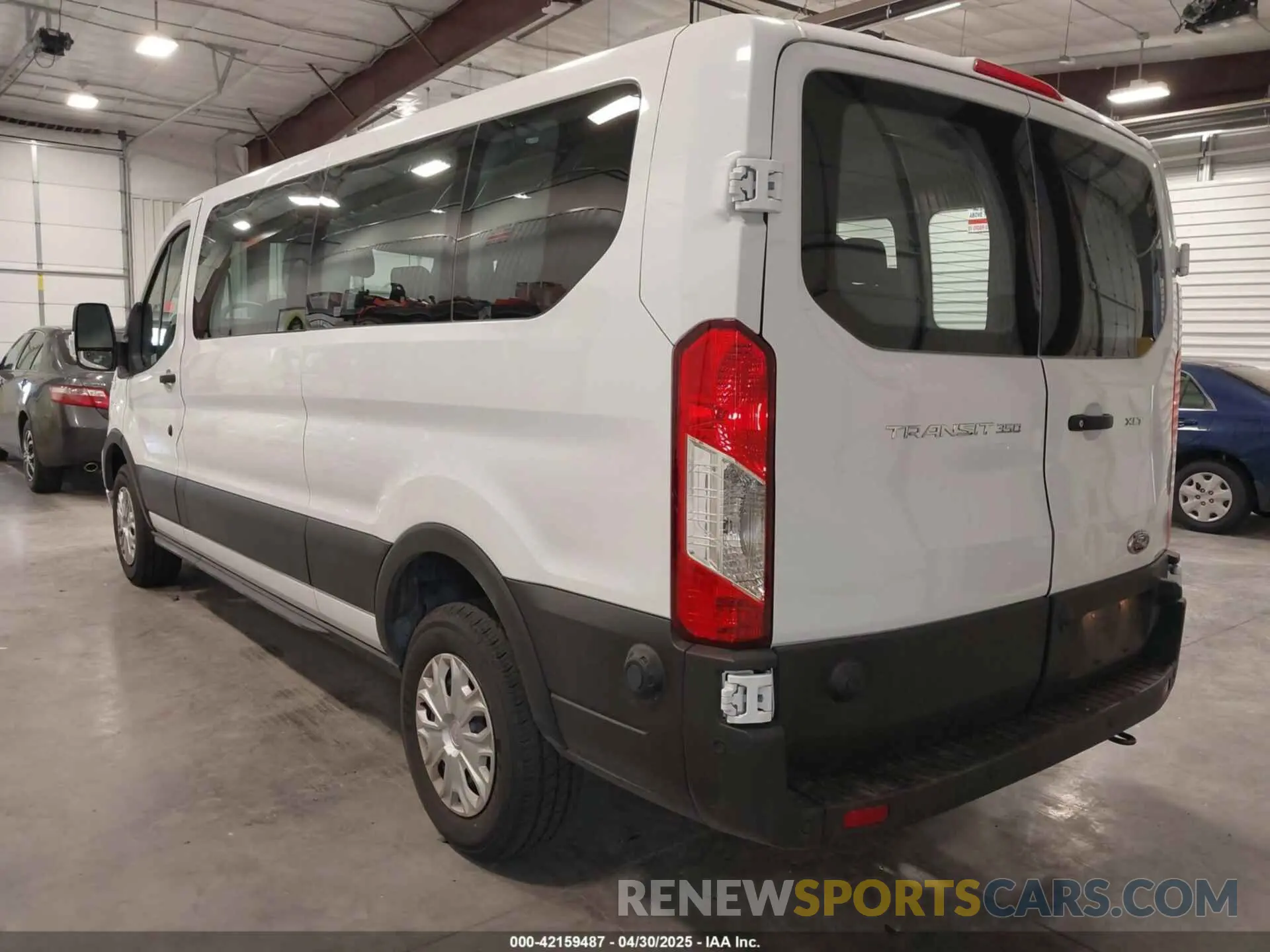 3 fotografías del automóvil dañado 1FBAX2Y88RKA83401 FORD TRANSIT-350 PASSENGER VAN 2024