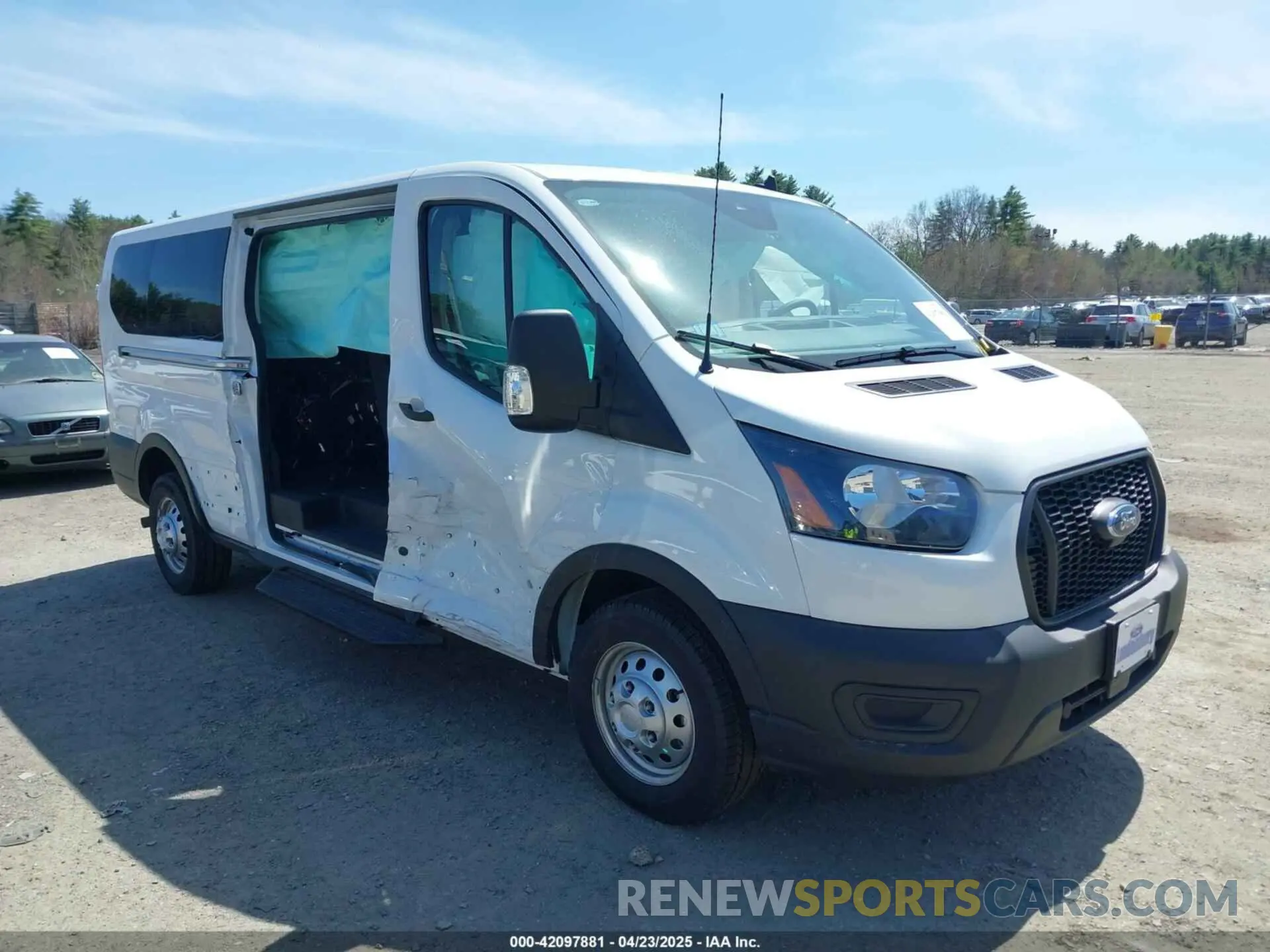 1 fotografías del automóvil dañado 1FBAX9Y82RKB84992 FORD TRANSIT-350 PASSENGER VAN 2024
