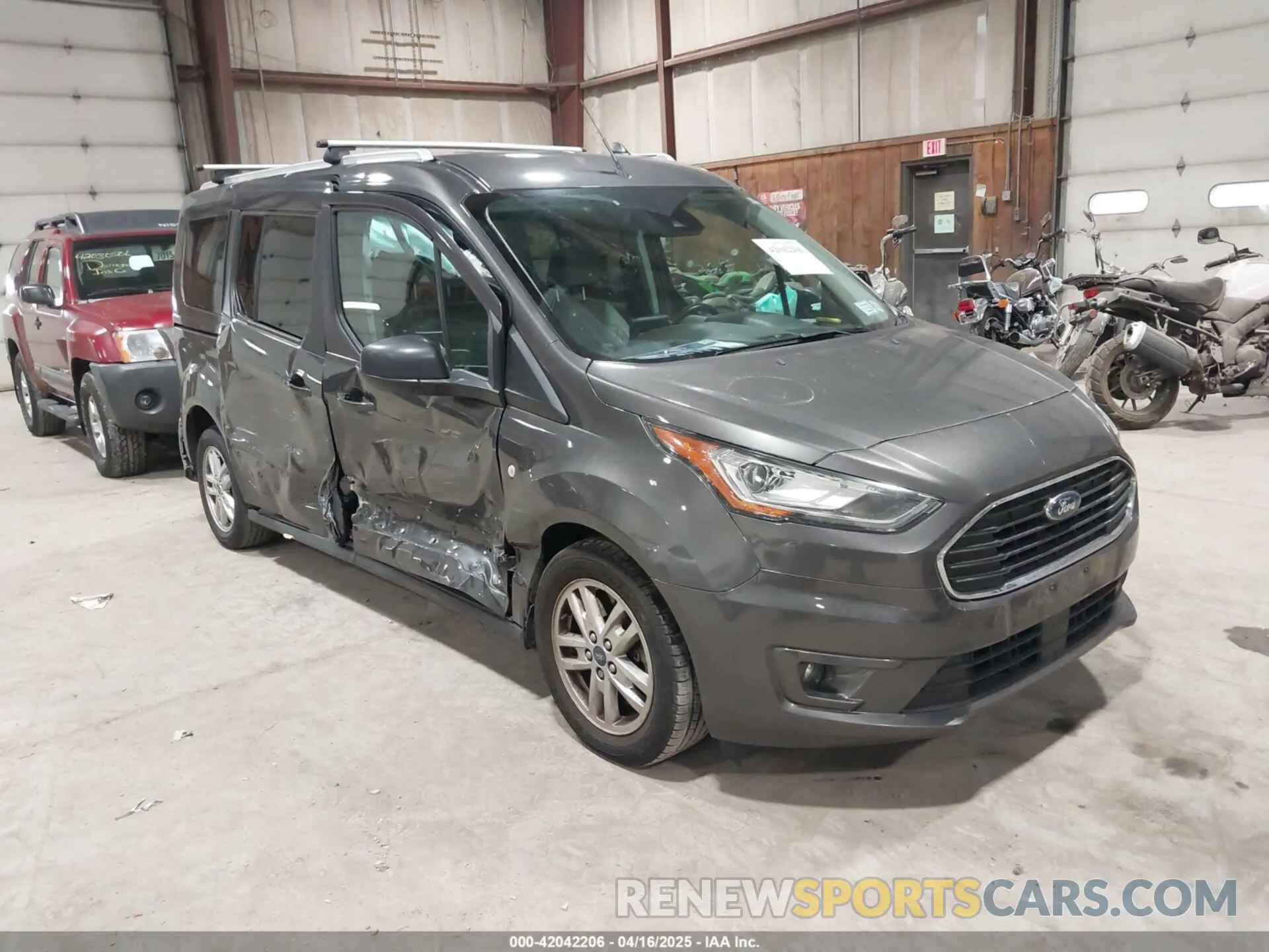 1 fotografías del automóvil dañado NM0GE9F22K1416865 FORD TRANSIT CONNECT 2019