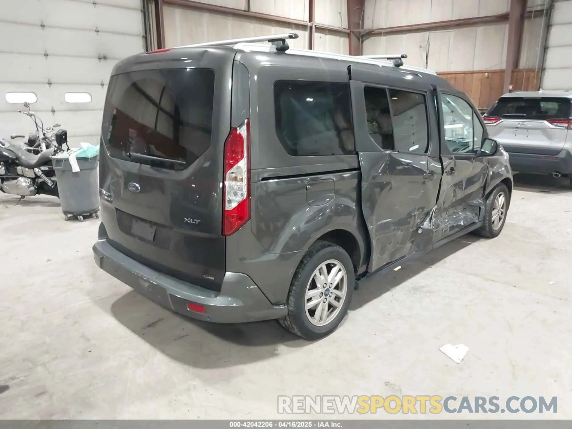 4 fotografías del automóvil dañado NM0GE9F22K1416865 FORD TRANSIT CONNECT 2019
