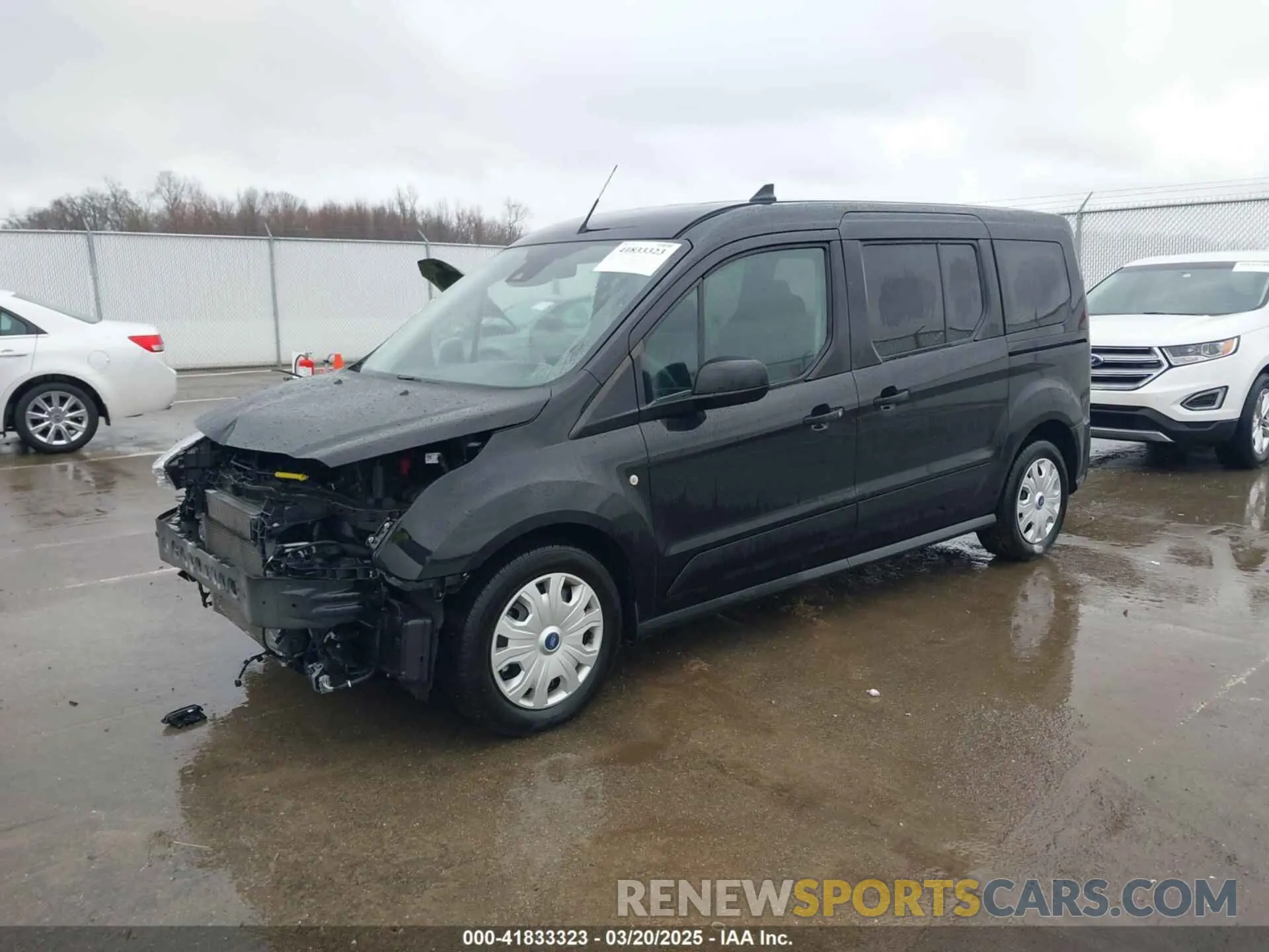 2 fotografías del automóvil dañado NM0GE9F22K1427591 FORD TRANSIT CONNECT 2019