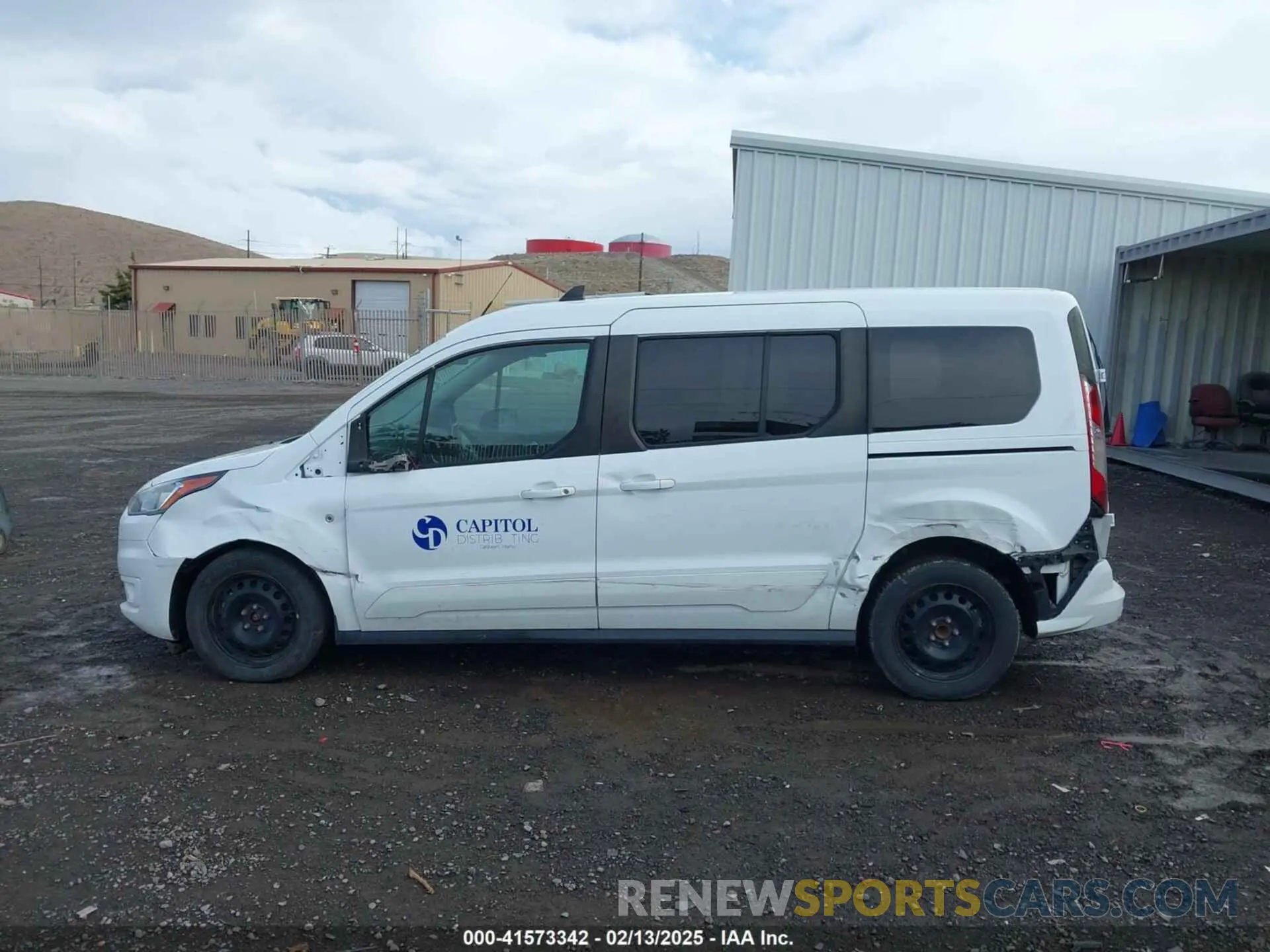 14 fotografías del automóvil dañado NM0GS9F21K1411973 FORD TRANSIT CONNECT 2019