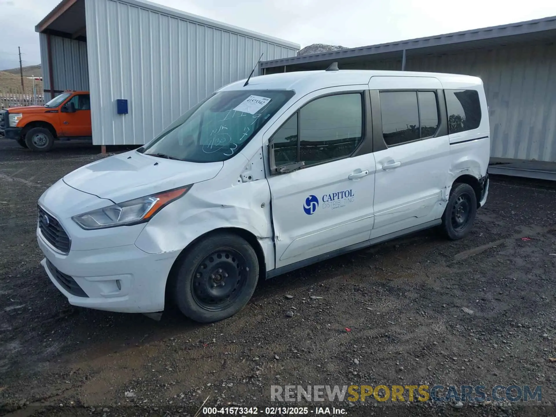 2 fotografías del automóvil dañado NM0GS9F21K1411973 FORD TRANSIT CONNECT 2019