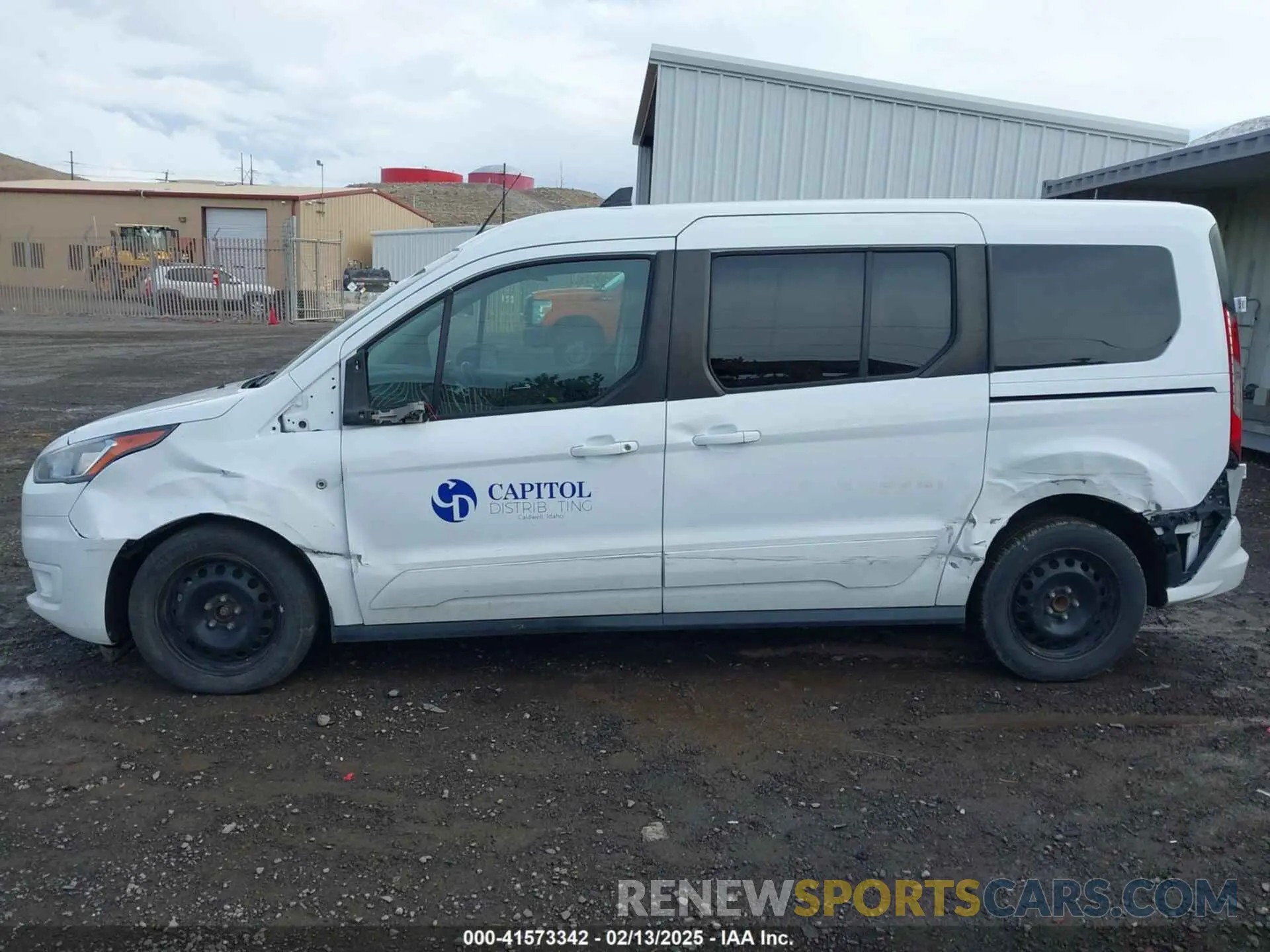 6 fotografías del automóvil dañado NM0GS9F21K1411973 FORD TRANSIT CONNECT 2019