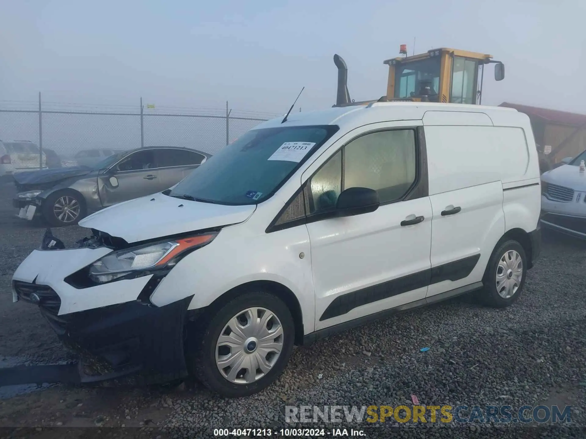 2 fotografías del automóvil dañado NM0LE6E22K1410160 FORD TRANSIT CONNECT 2019