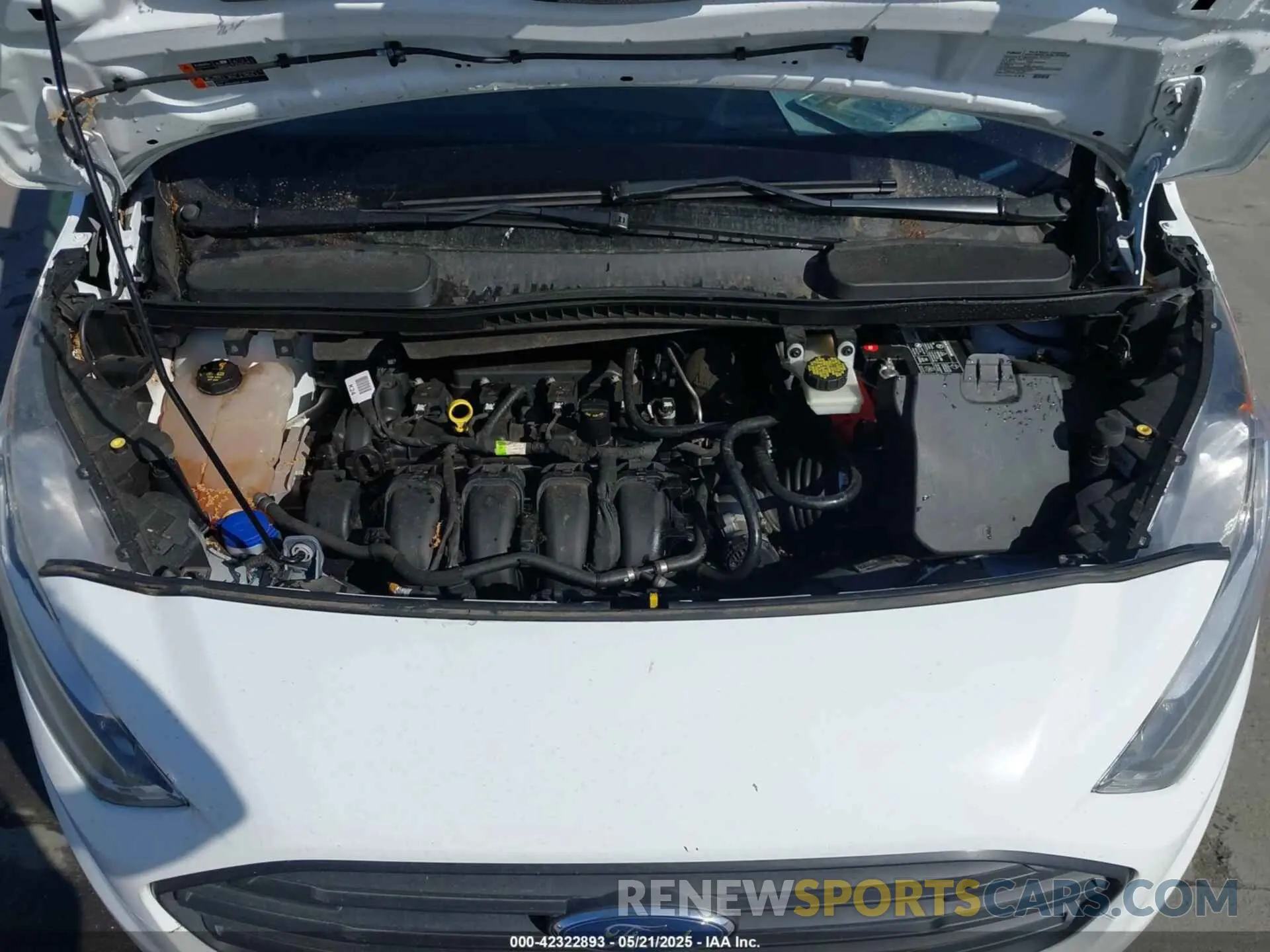 10 fotografías del automóvil dañado NM0LE7F27K1389553 FORD TRANSIT CONNECT 2019