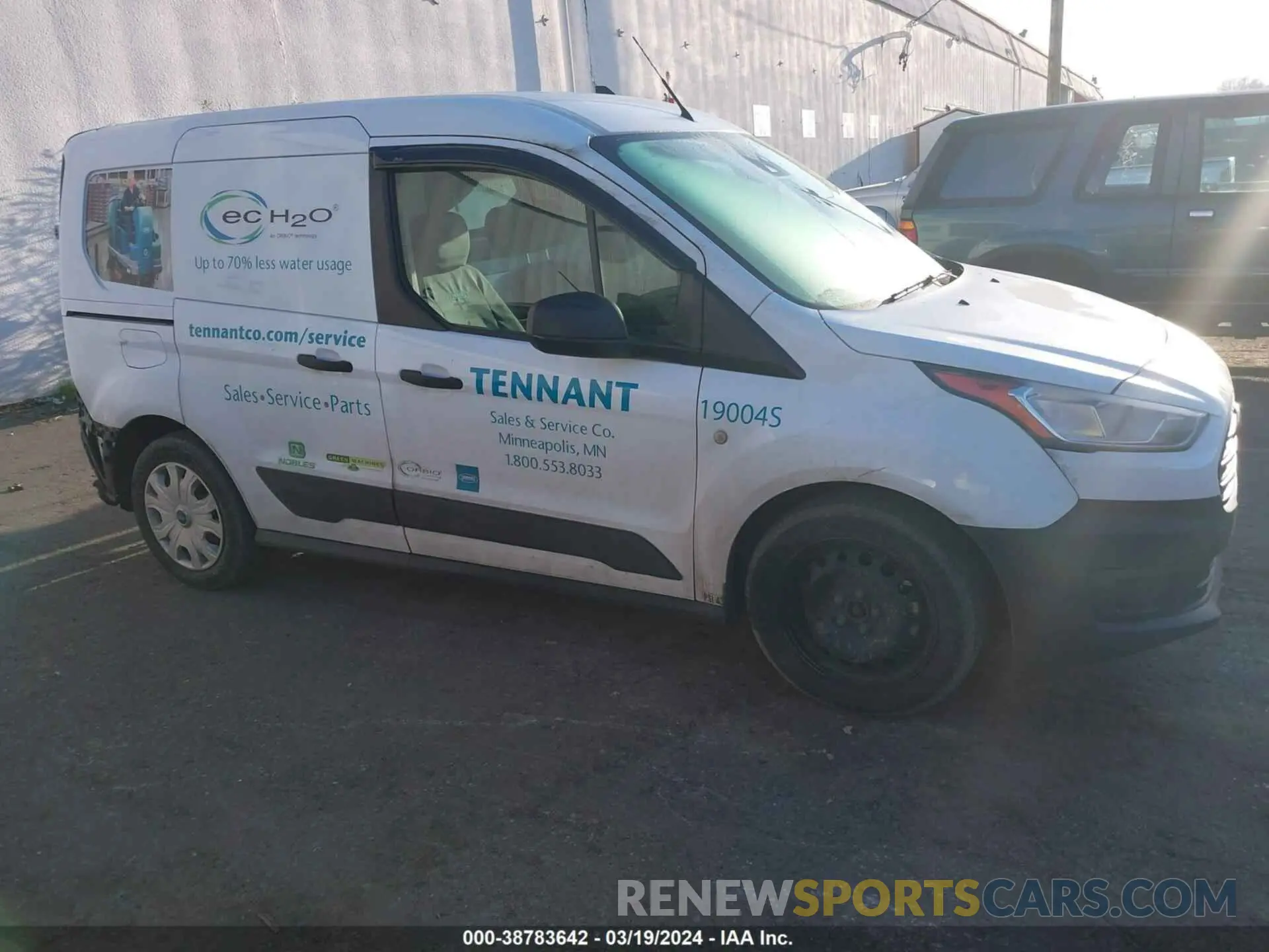 13 fotografías del automóvil dañado NM0LS6E27K1392019 FORD TRANSIT CONNECT 2019