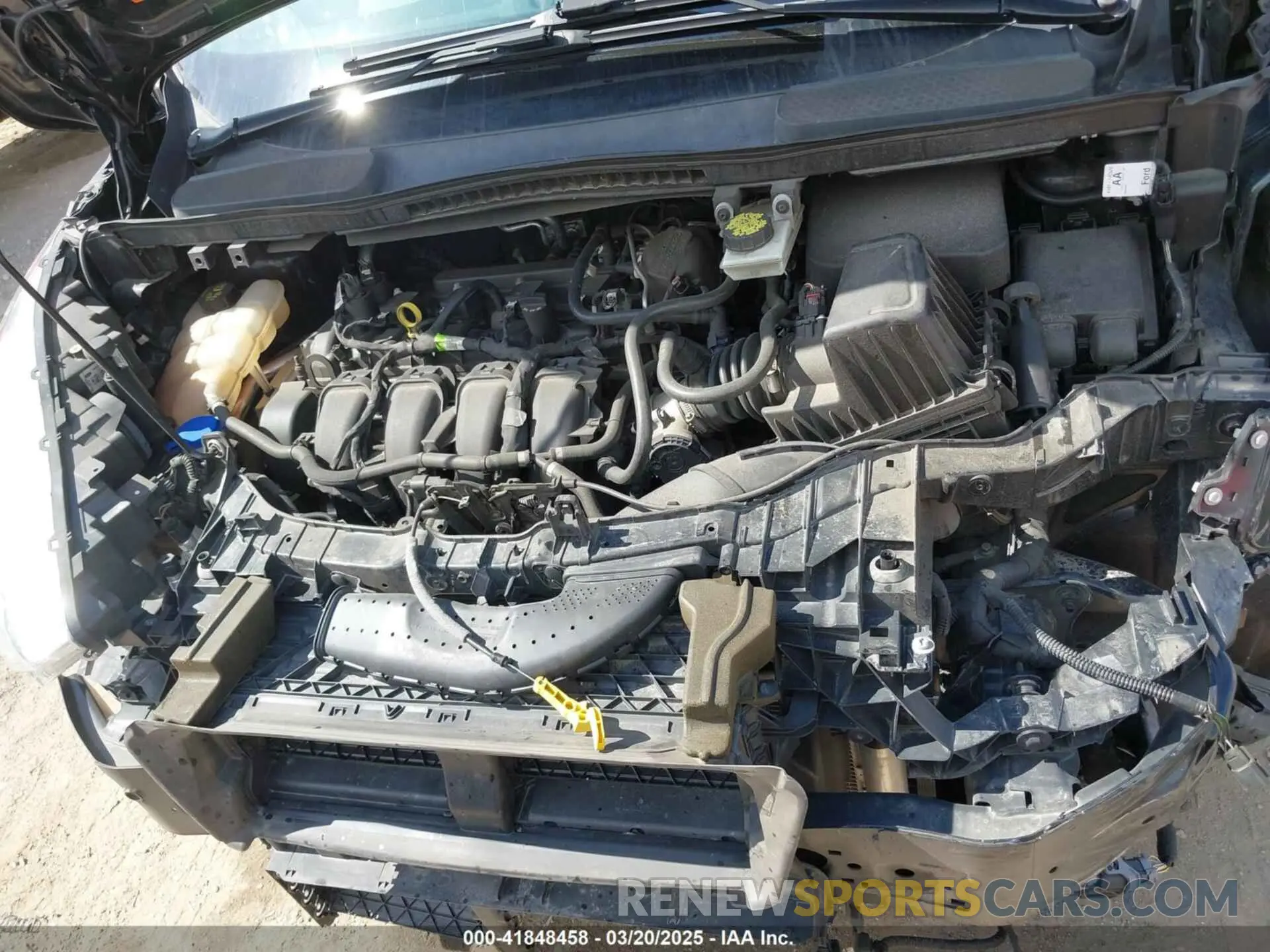 10 fotografías del automóvil dañado NM0LS7E22K1410643 FORD TRANSIT CONNECT 2019
