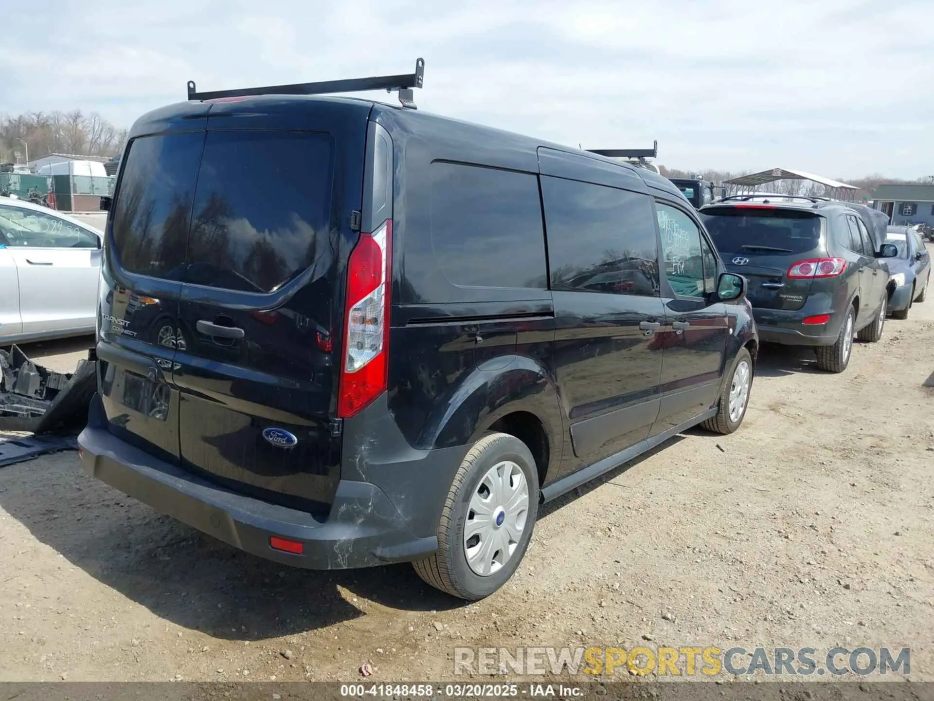 4 fotografías del automóvil dañado NM0LS7E22K1410643 FORD TRANSIT CONNECT 2019