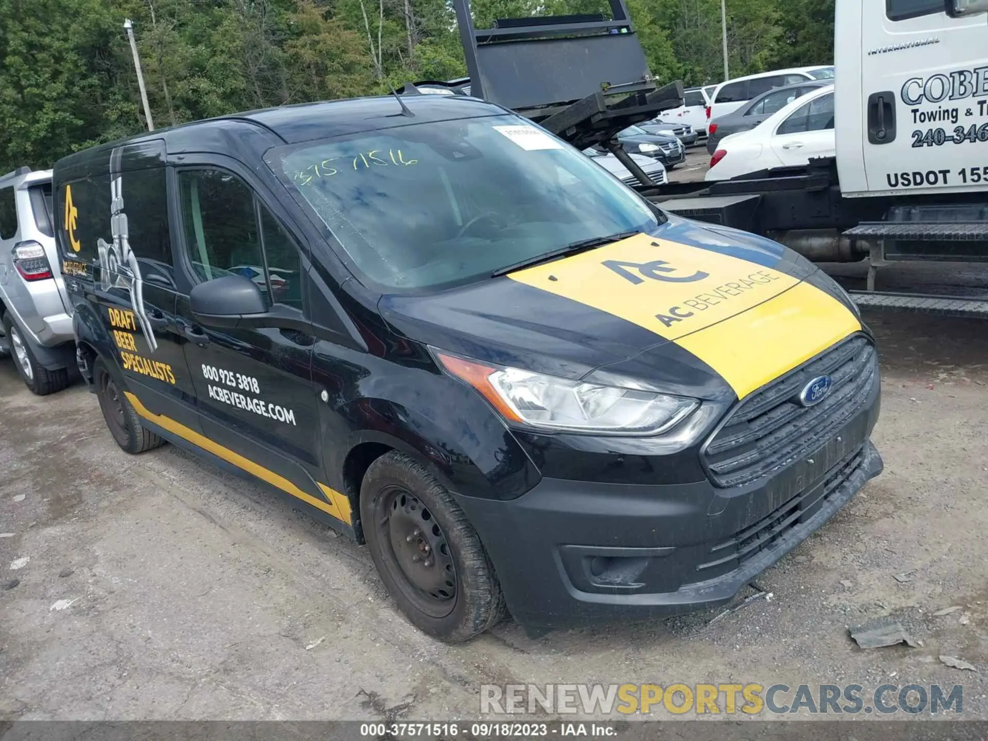 1 fotografías del automóvil dañado NM0LS7E22K1420945 FORD TRANSIT CONNECT 2019