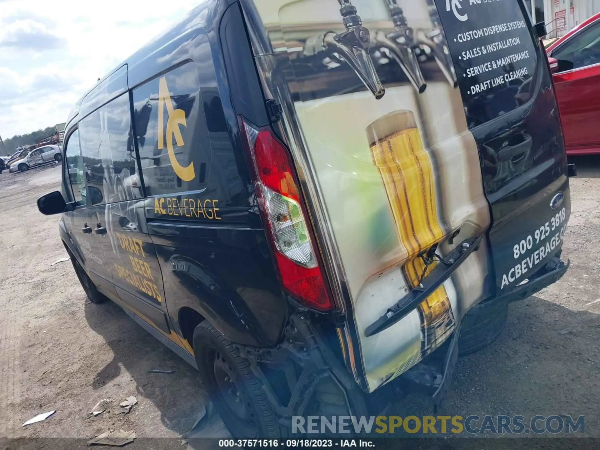 3 fotografías del automóvil dañado NM0LS7E22K1420945 FORD TRANSIT CONNECT 2019