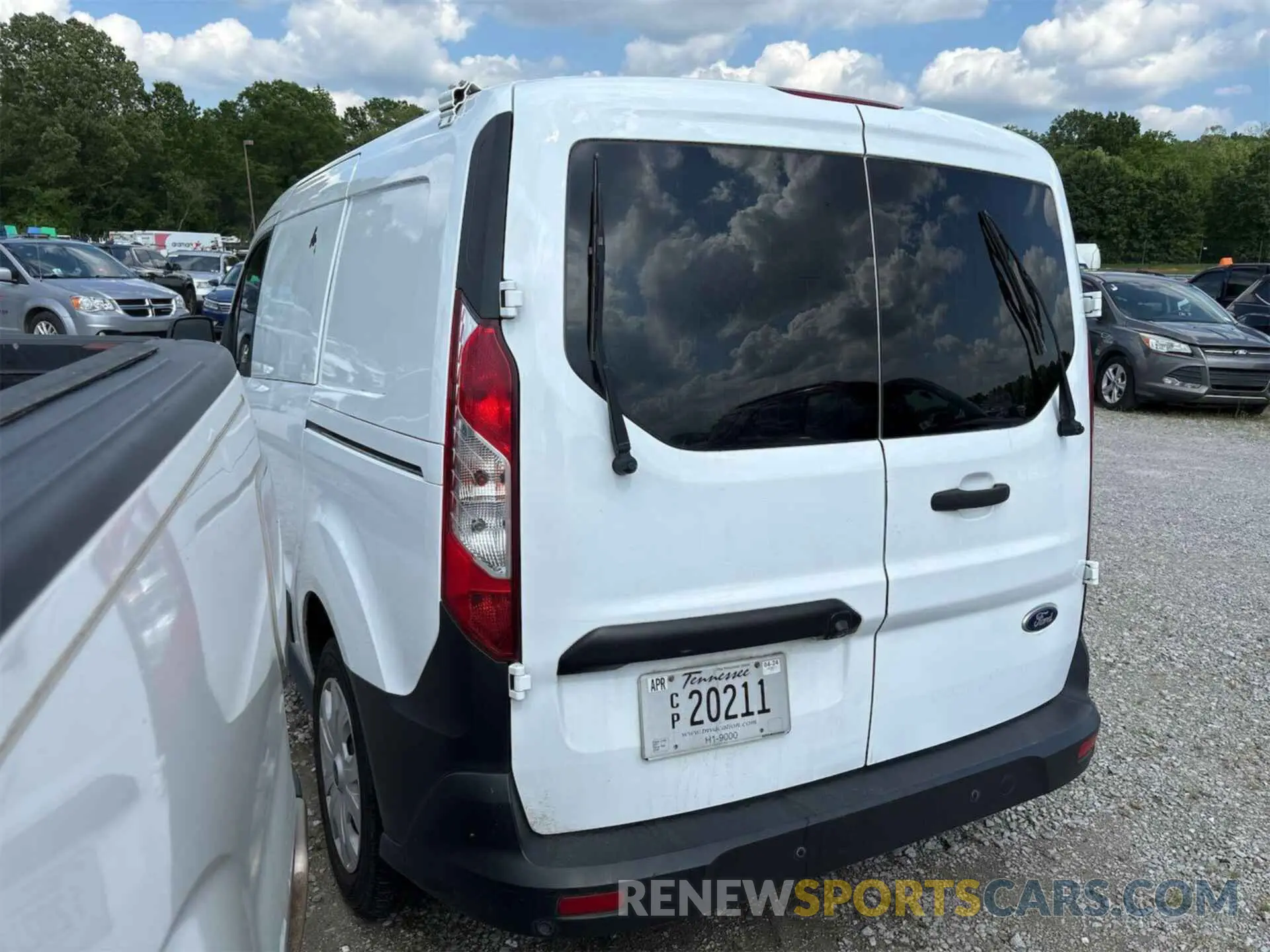 10 fotografías del automóvil dañado NM0LS7E24K1392159 FORD TRANSIT CONNECT 2019