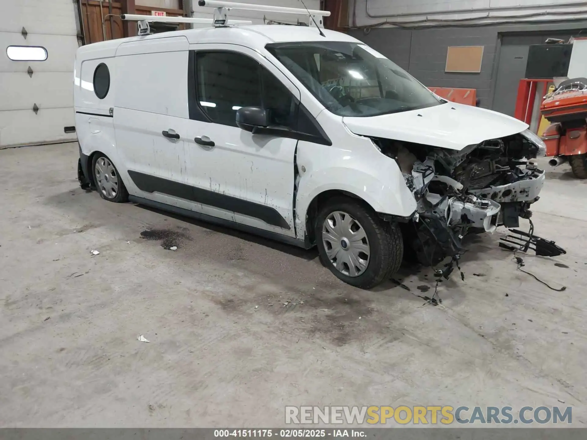 1 fotografías del automóvil dañado NM0LS7E24K1421112 FORD TRANSIT CONNECT 2019