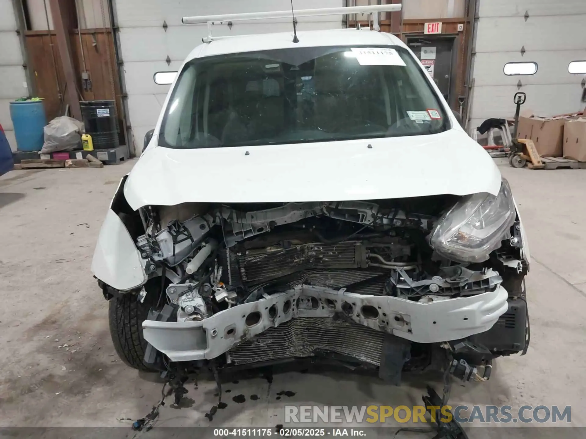 12 fotografías del automóvil dañado NM0LS7E24K1421112 FORD TRANSIT CONNECT 2019