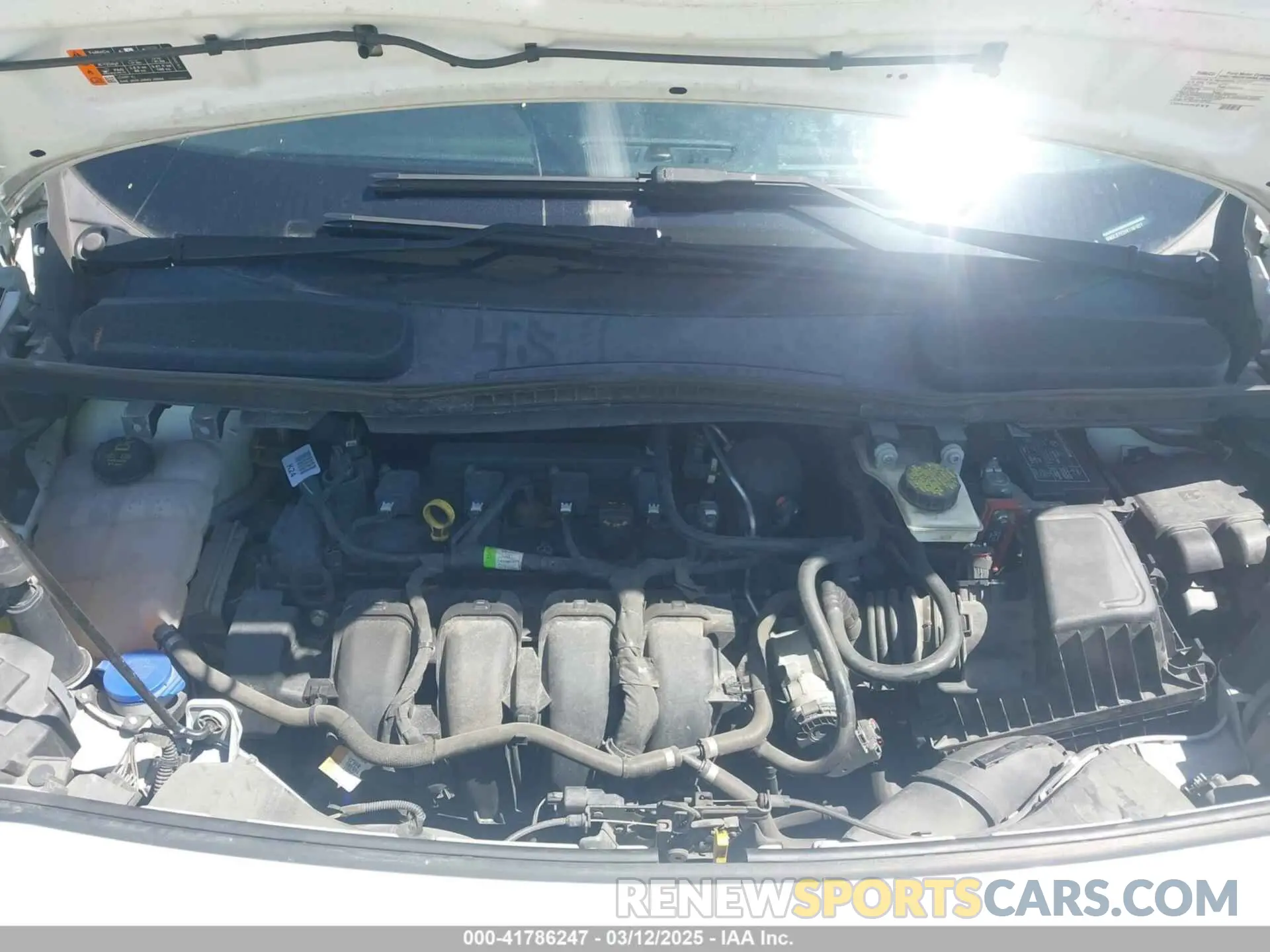 10 fotografías del automóvil dañado NM0LS7E25K1391621 FORD TRANSIT CONNECT 2019