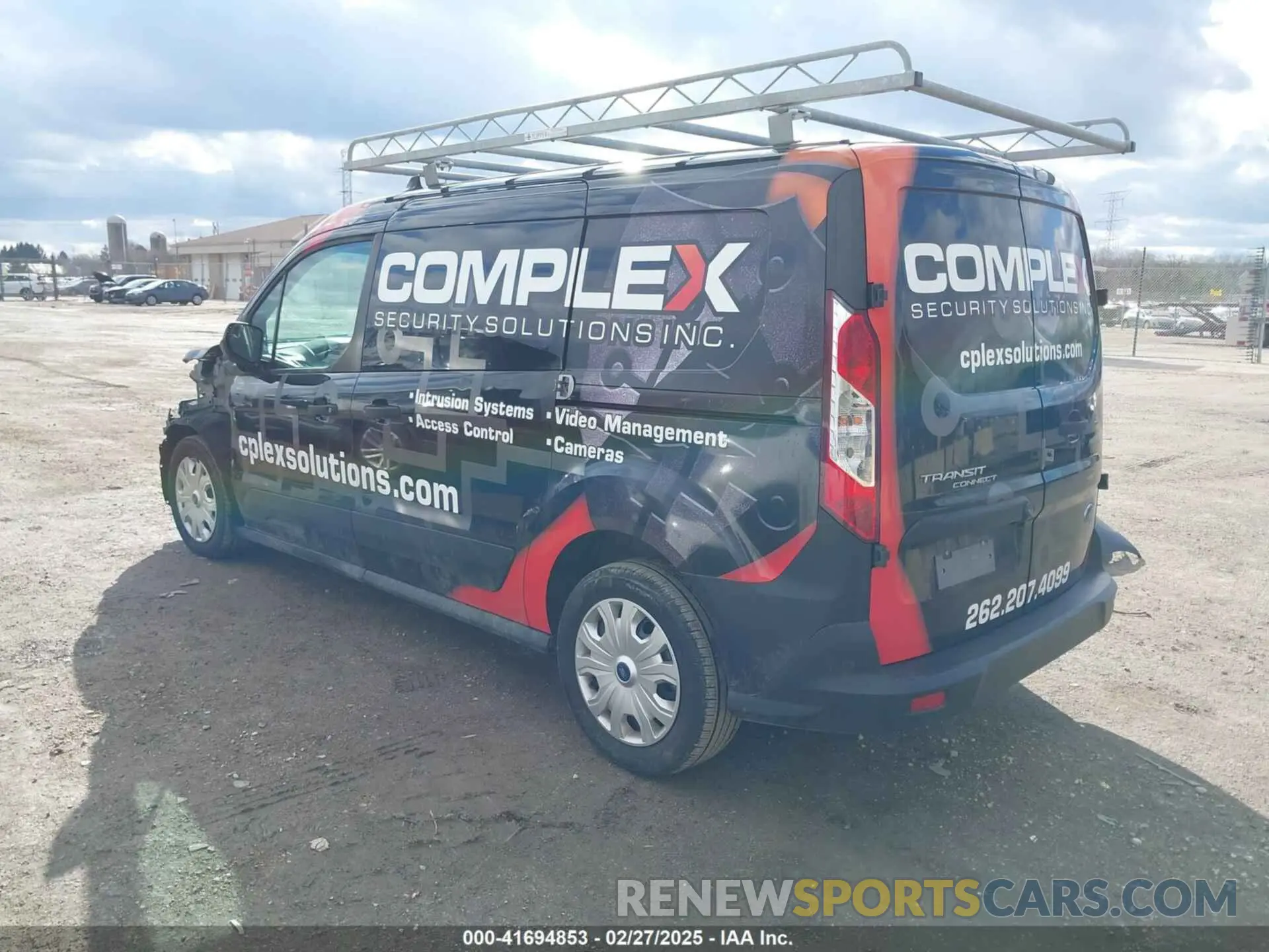 3 fotografías del automóvil dañado NM0LS7E25K1407266 FORD TRANSIT CONNECT 2019