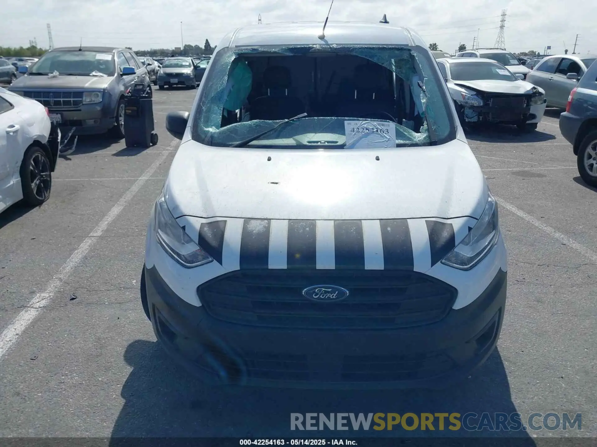 12 fotografías del automóvil dañado NM0LS7E25K1423404 FORD TRANSIT CONNECT 2019
