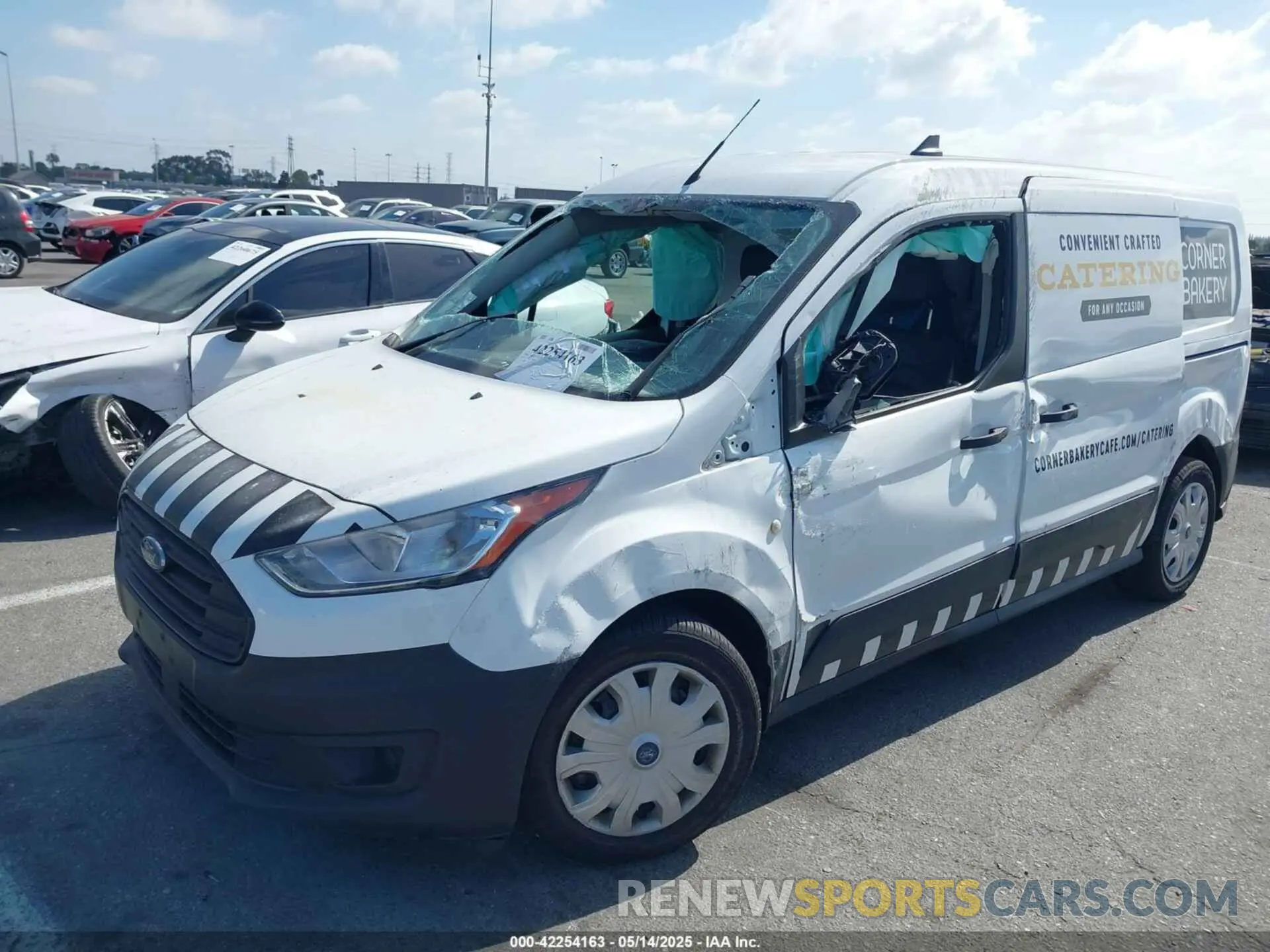 2 fotografías del automóvil dañado NM0LS7E25K1423404 FORD TRANSIT CONNECT 2019