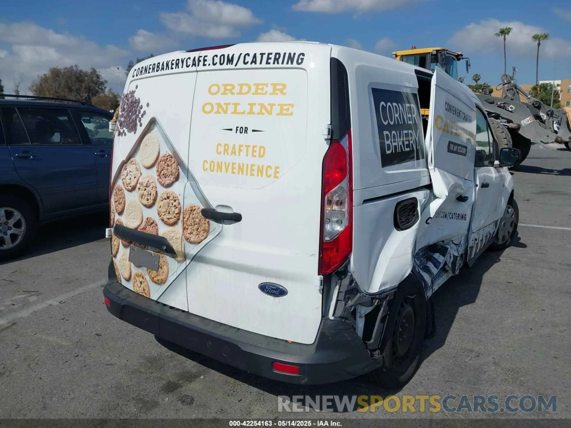 4 fotografías del automóvil dañado NM0LS7E25K1423404 FORD TRANSIT CONNECT 2019