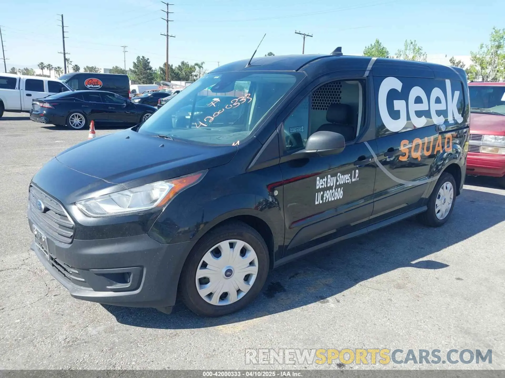 2 fotografías del automóvil dañado NM0LS7E26K1391921 FORD TRANSIT CONNECT 2019
