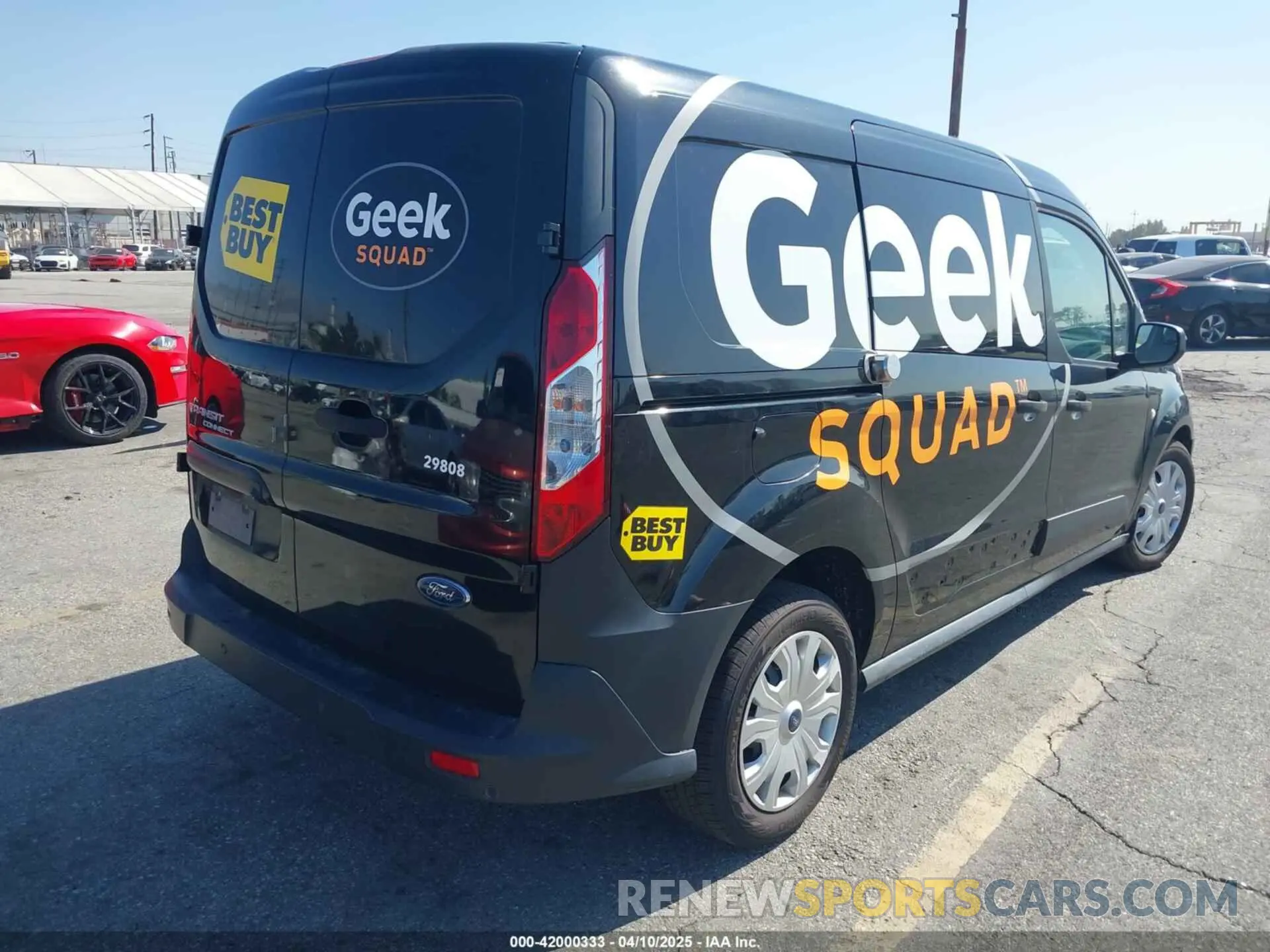 4 fotografías del automóvil dañado NM0LS7E26K1391921 FORD TRANSIT CONNECT 2019