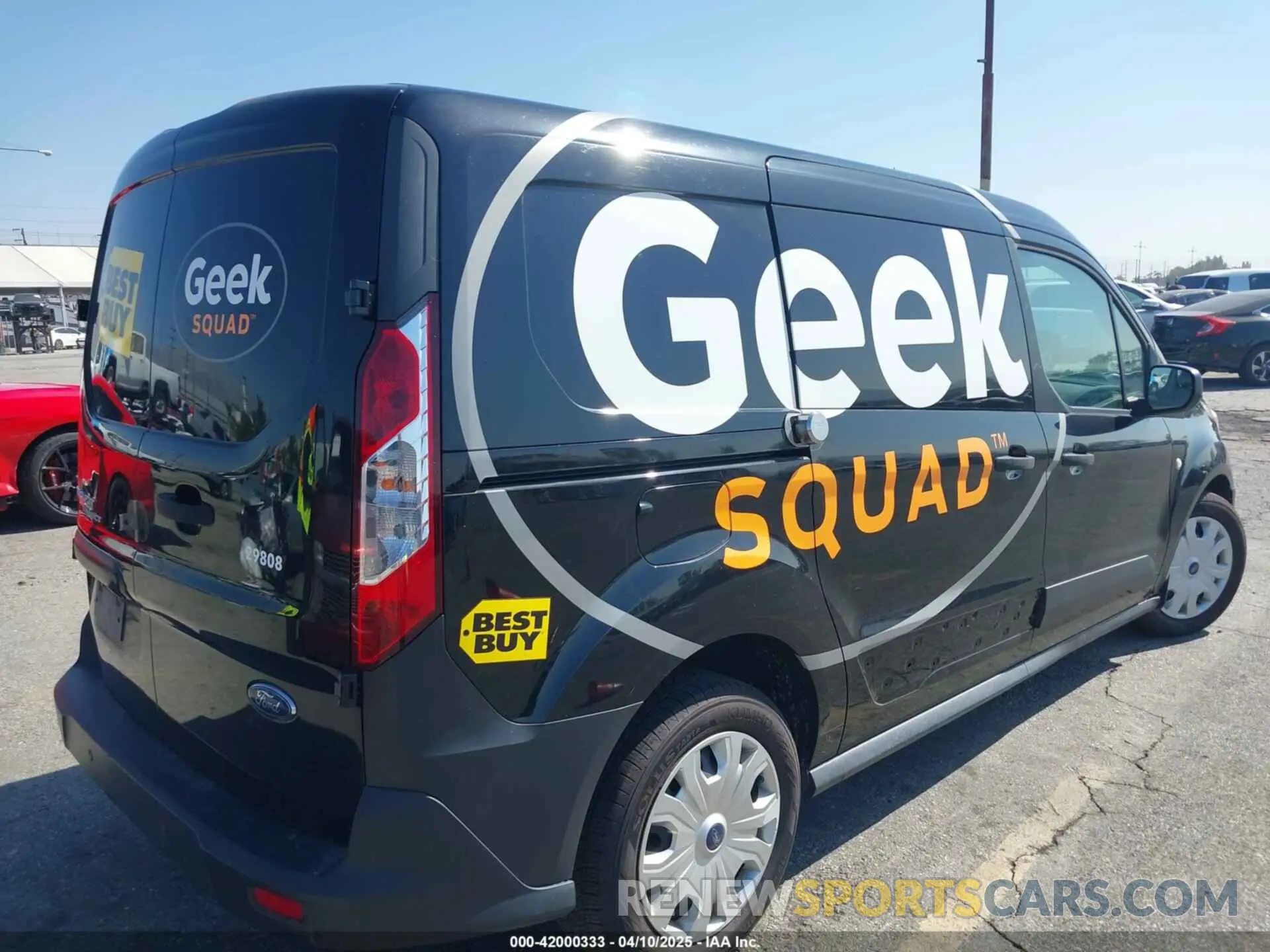 6 fotografías del automóvil dañado NM0LS7E26K1391921 FORD TRANSIT CONNECT 2019