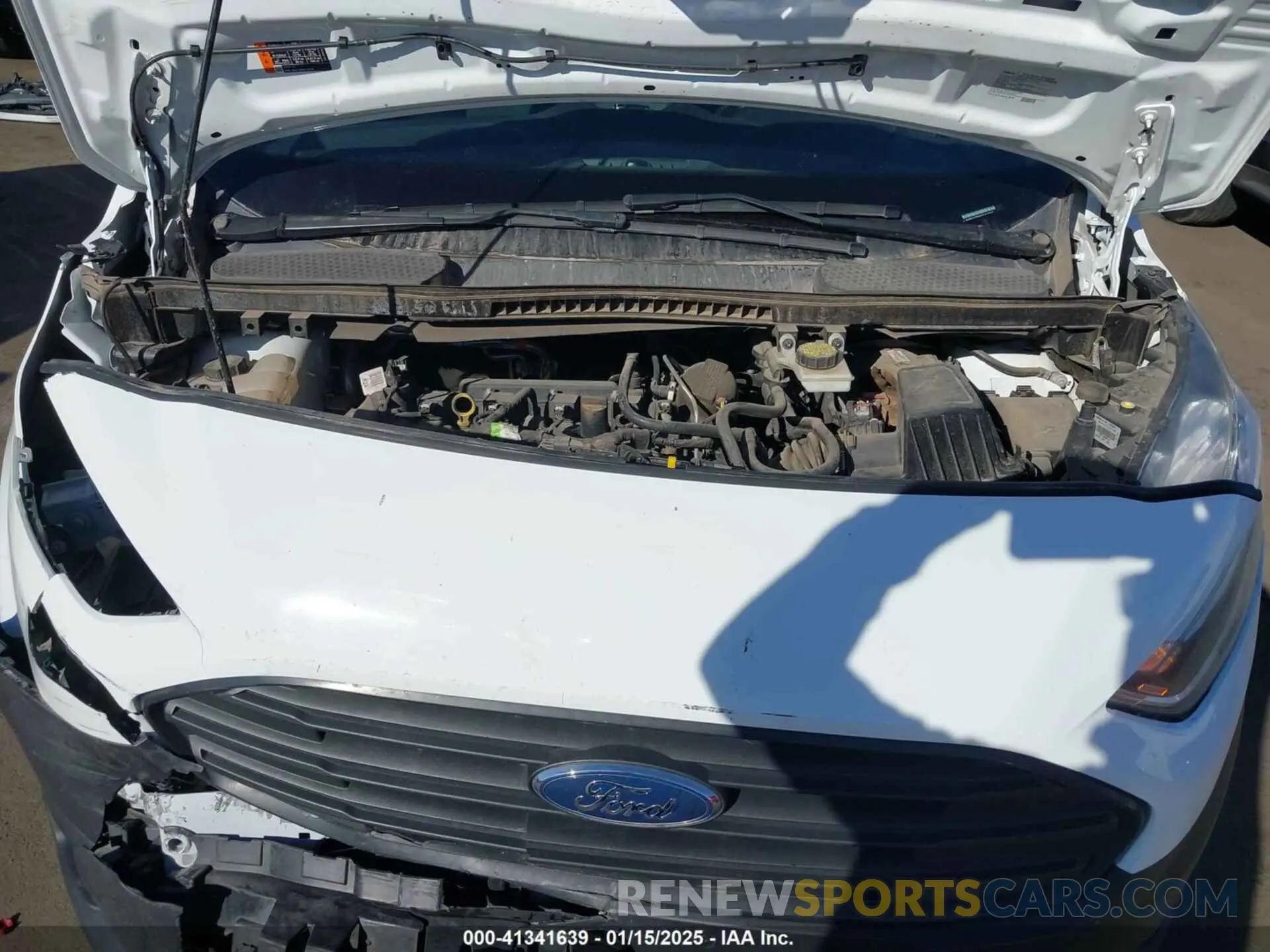 10 fotografías del automóvil dañado NM0LS7E26K1414341 FORD TRANSIT CONNECT 2019
