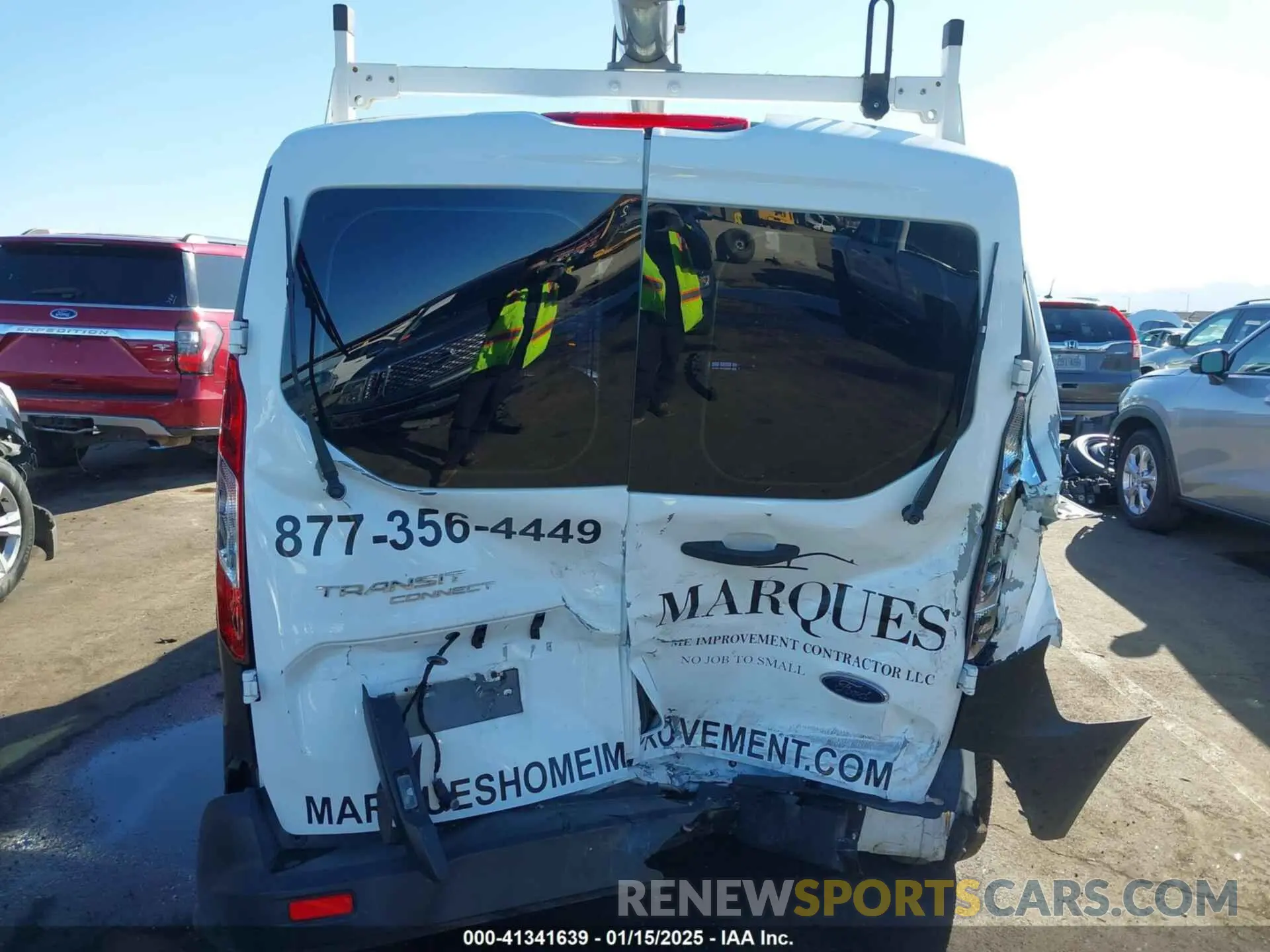 17 fotografías del automóvil dañado NM0LS7E26K1414341 FORD TRANSIT CONNECT 2019