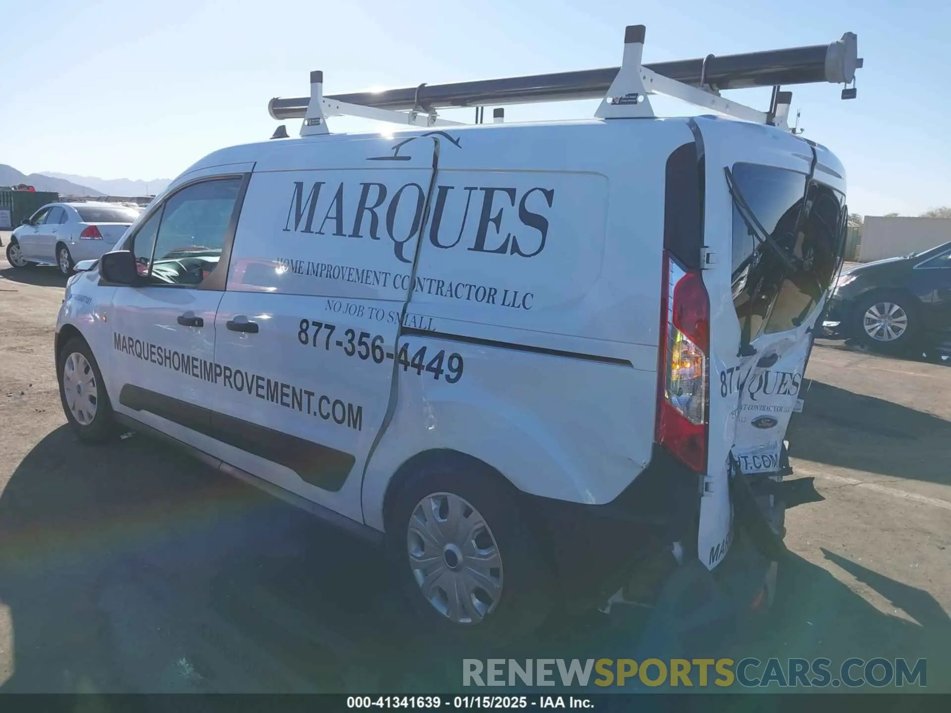 3 fotografías del automóvil dañado NM0LS7E26K1414341 FORD TRANSIT CONNECT 2019