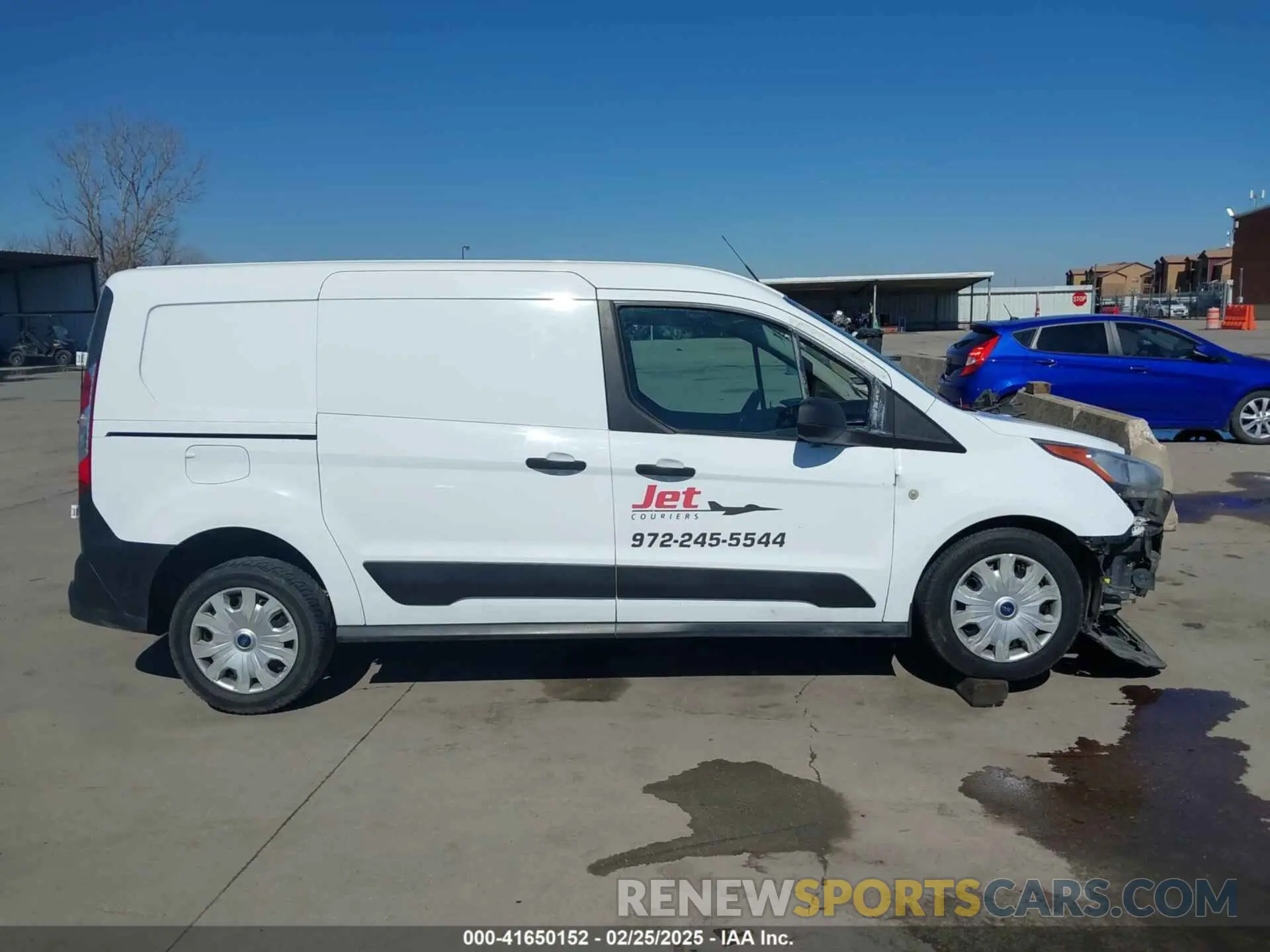 14 fotografías del automóvil dañado NM0LS7E27K1386176 FORD TRANSIT CONNECT 2019