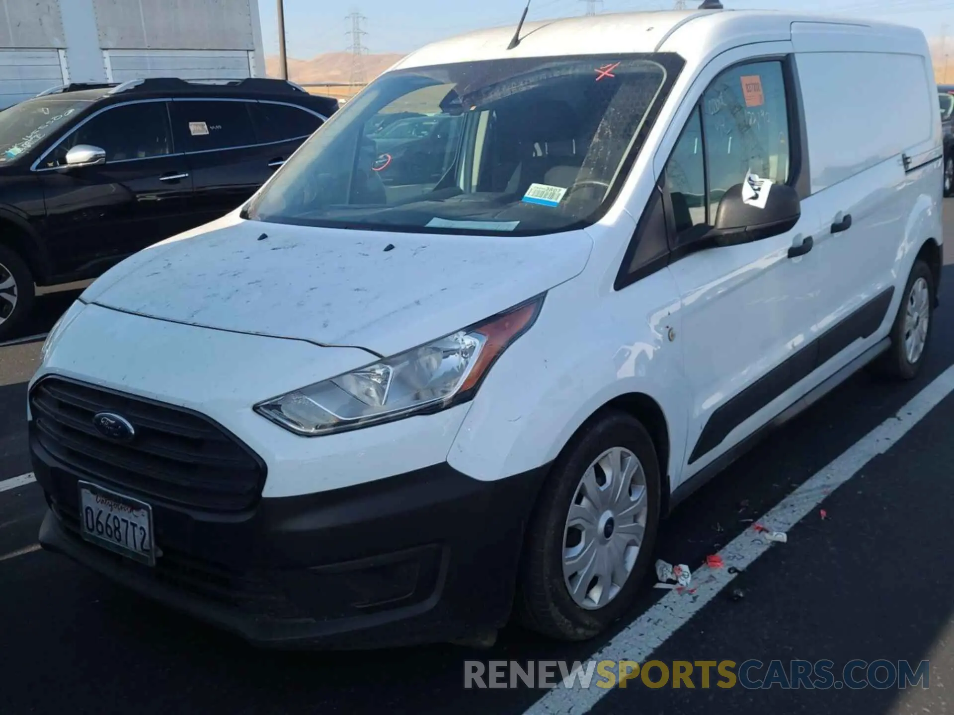 8 fotografías del automóvil dañado NM0LS7E28K1389698 FORD TRANSIT CONNECT 2019