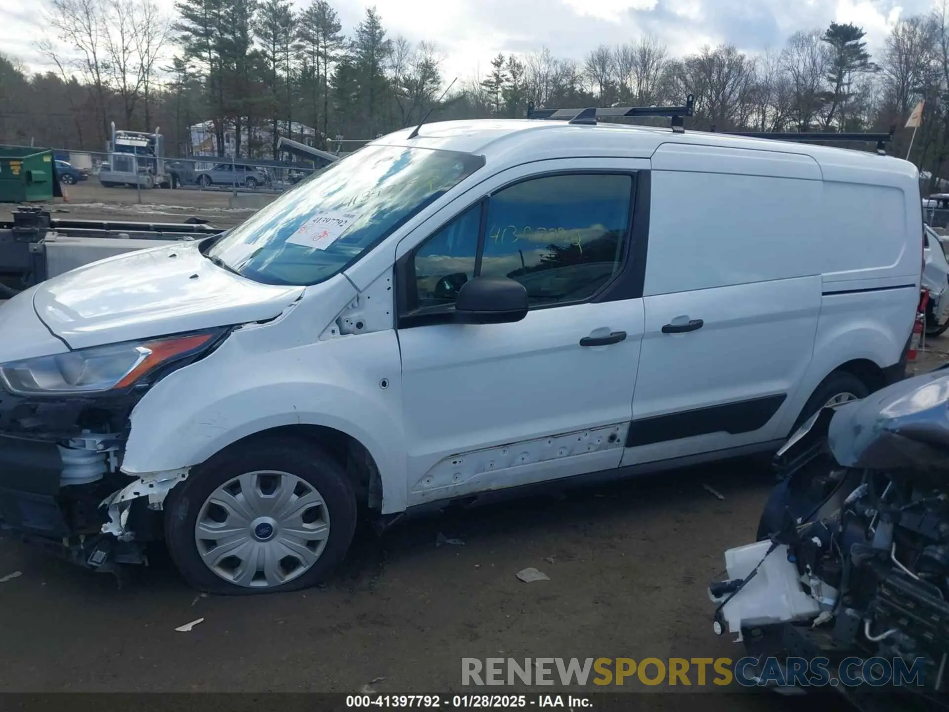 14 fotografías del automóvil dañado NM0LS7E28K1391967 FORD TRANSIT CONNECT 2019