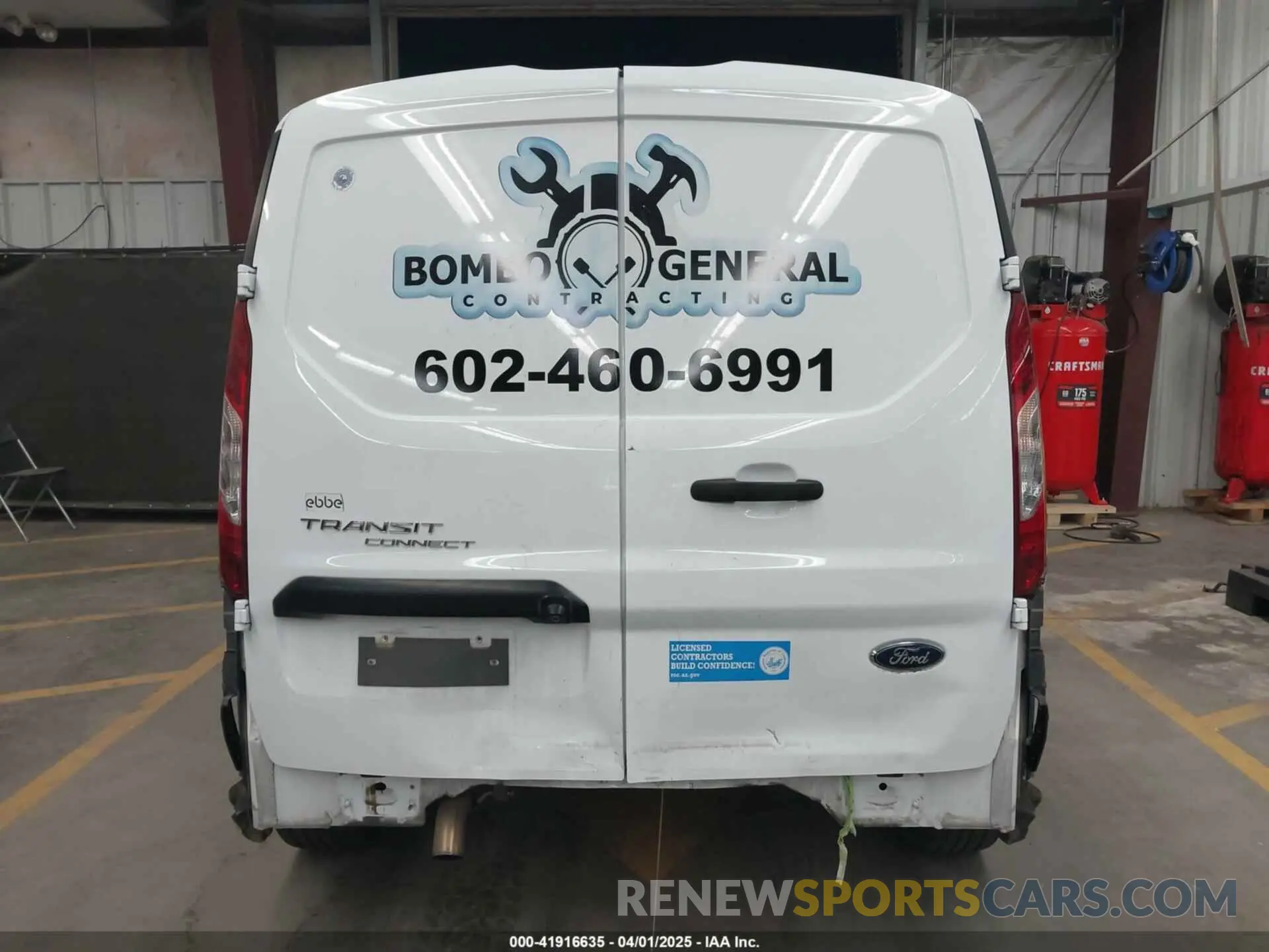 17 fotografías del automóvil dañado NM0LS7E28K1416009 FORD TRANSIT CONNECT 2019