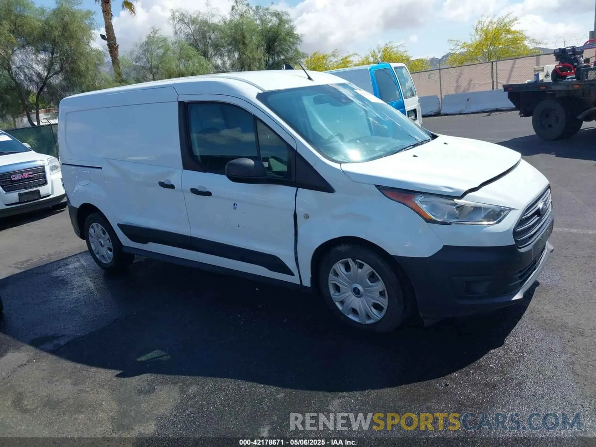 1 fotografías del automóvil dañado NM0LS7E29K1417122 FORD TRANSIT CONNECT 2019