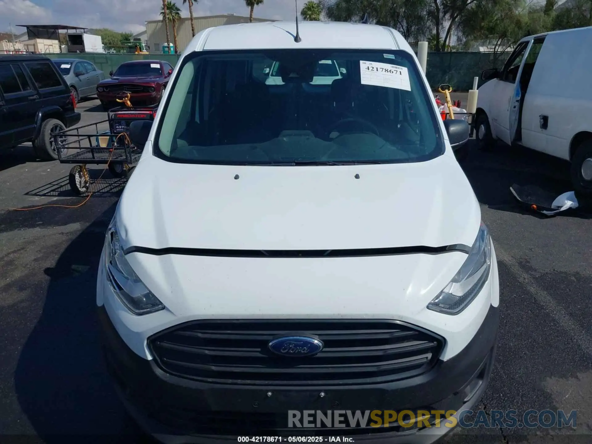12 fotografías del automóvil dañado NM0LS7E29K1417122 FORD TRANSIT CONNECT 2019
