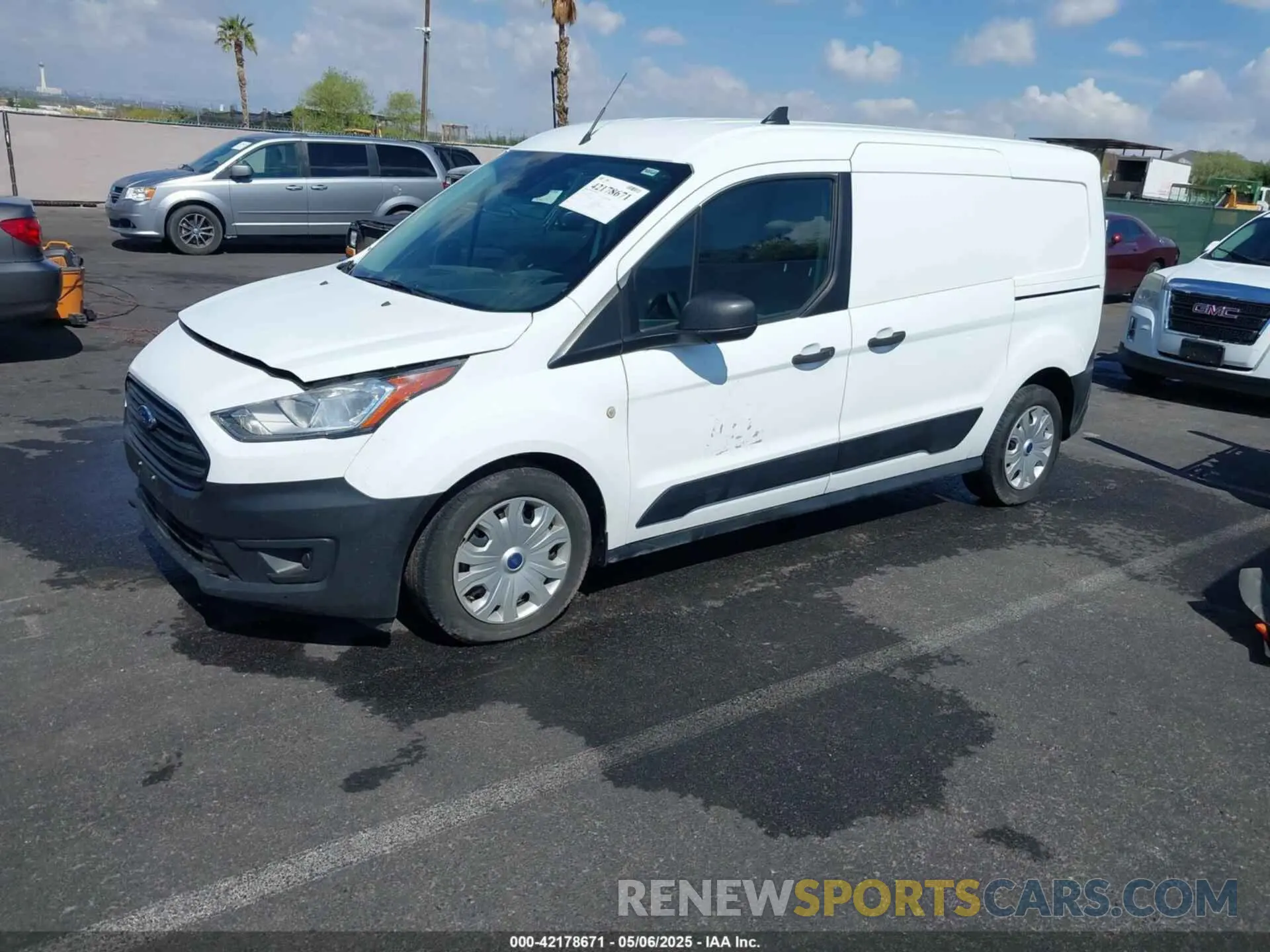 2 fotografías del automóvil dañado NM0LS7E29K1417122 FORD TRANSIT CONNECT 2019