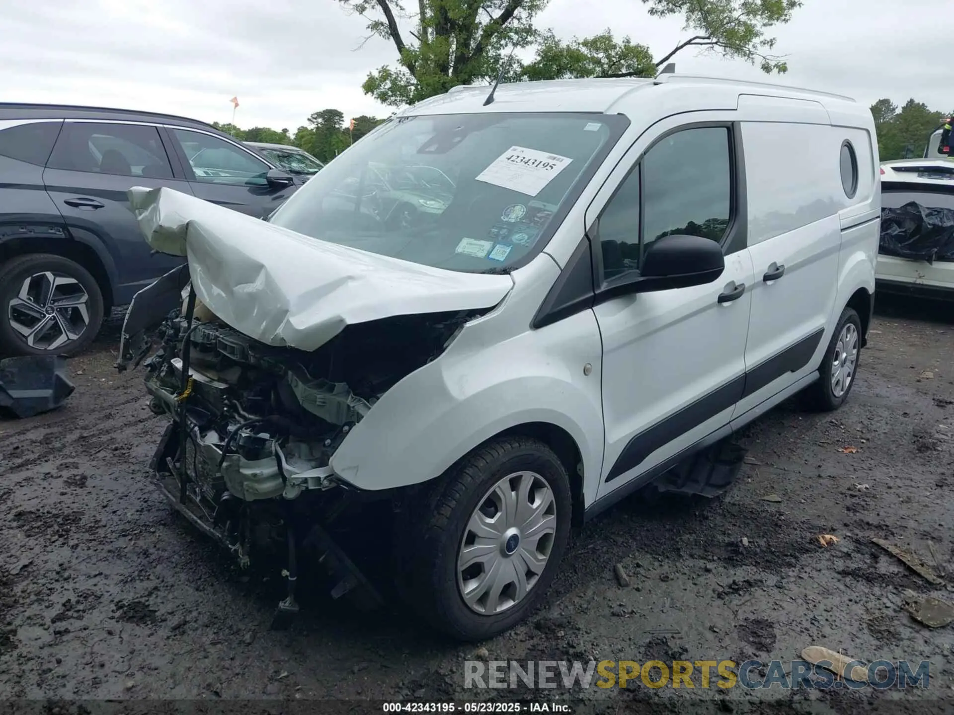 2 fotografías del automóvil dañado NM0LS7E2XK1406968 FORD TRANSIT CONNECT 2019