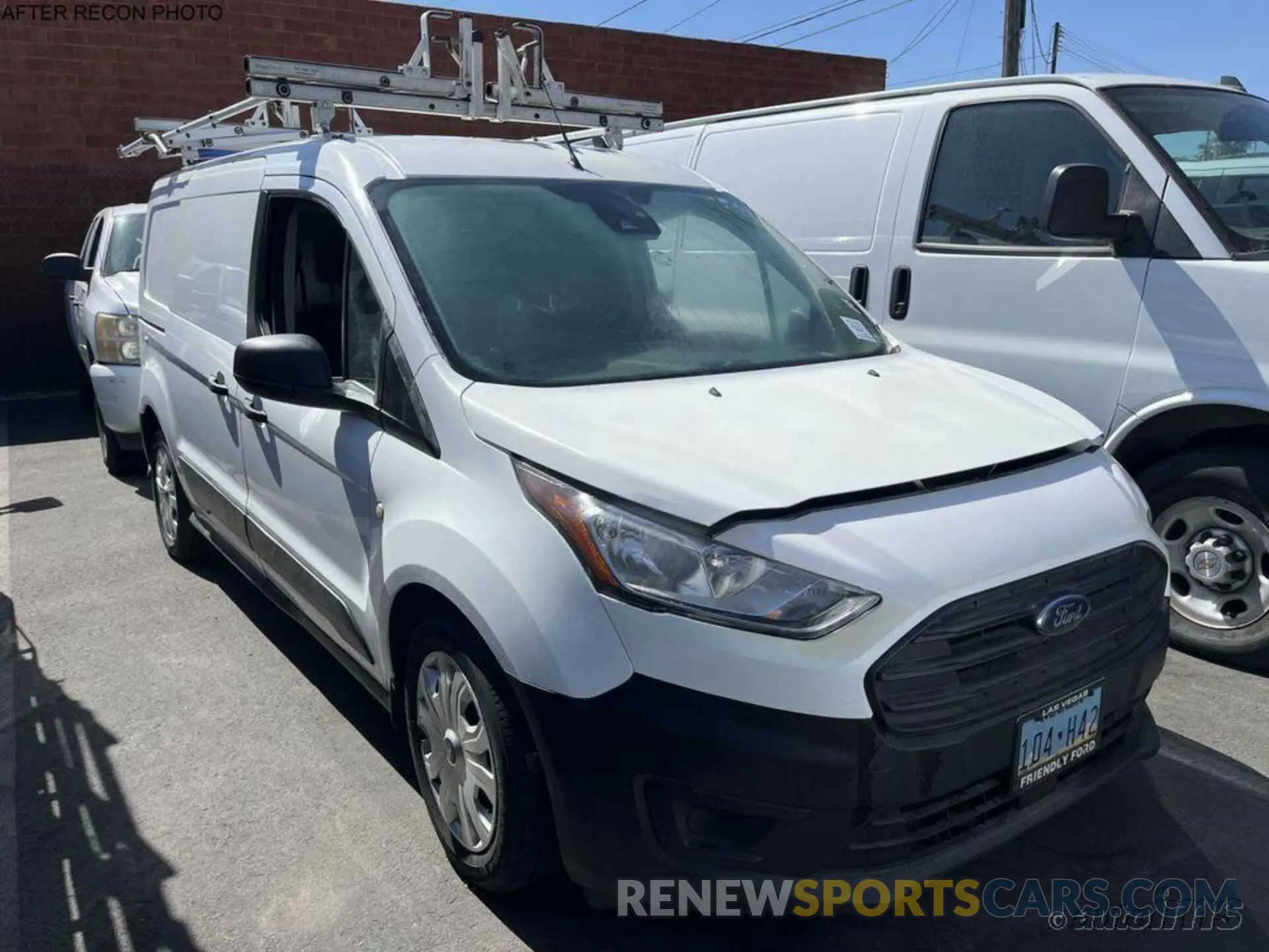 6 fotografías del automóvil dañado NM0LS7E77K1399487 FORD TRANSIT CONNECT 2019