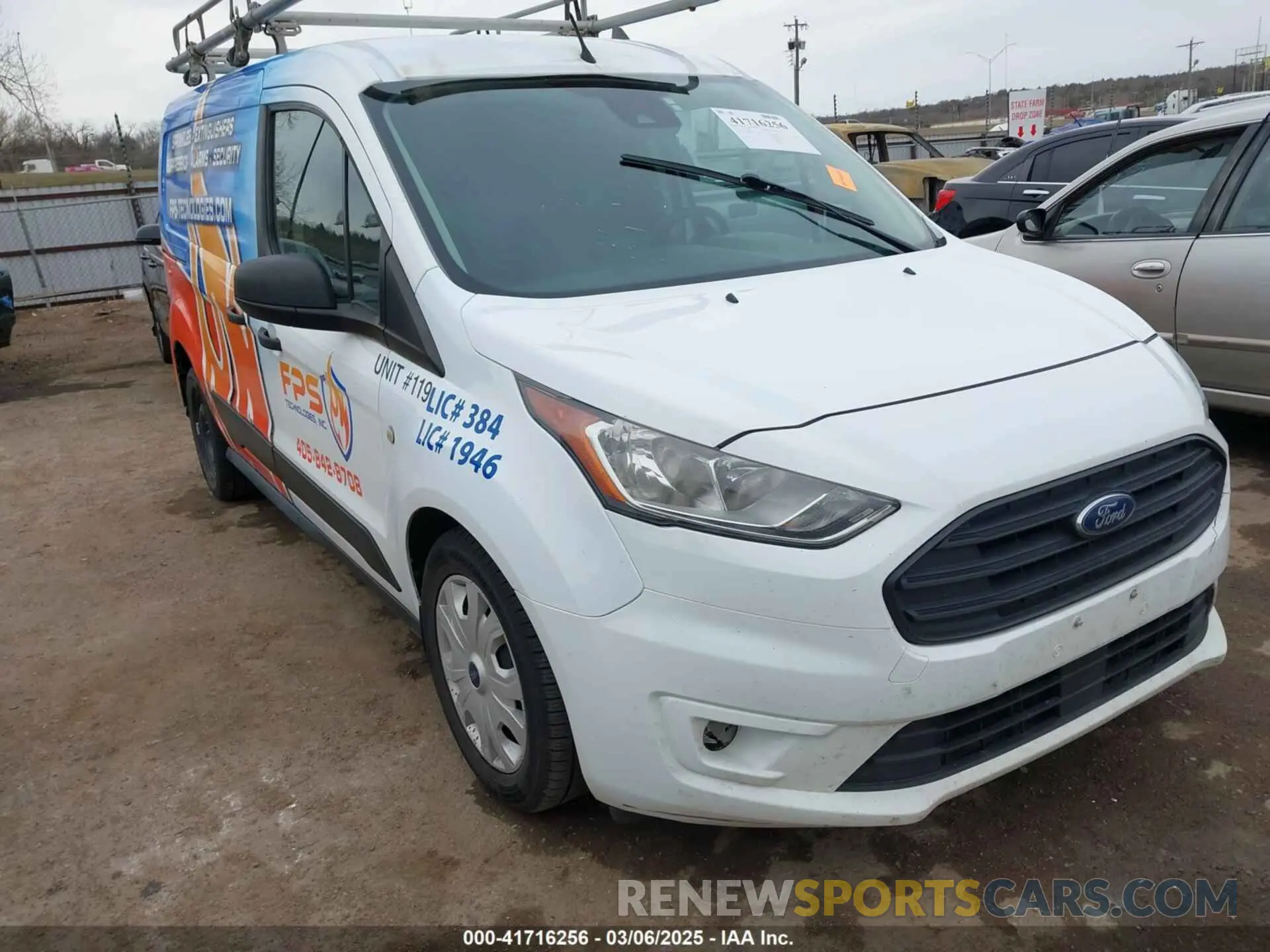 1 fotografías del automóvil dañado NM0LS7F21K1397057 FORD TRANSIT CONNECT 2019