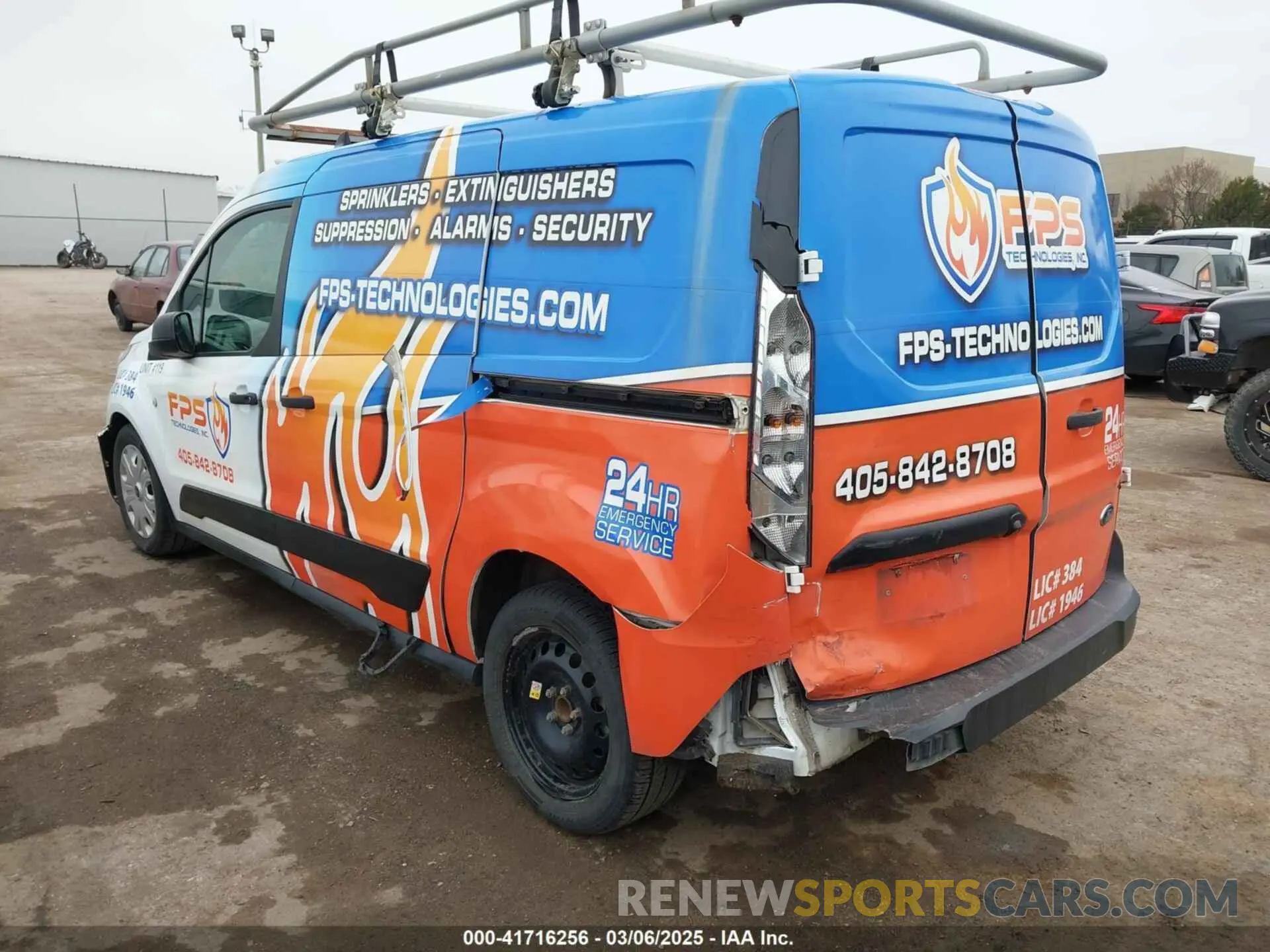 3 fotografías del automóvil dañado NM0LS7F21K1397057 FORD TRANSIT CONNECT 2019
