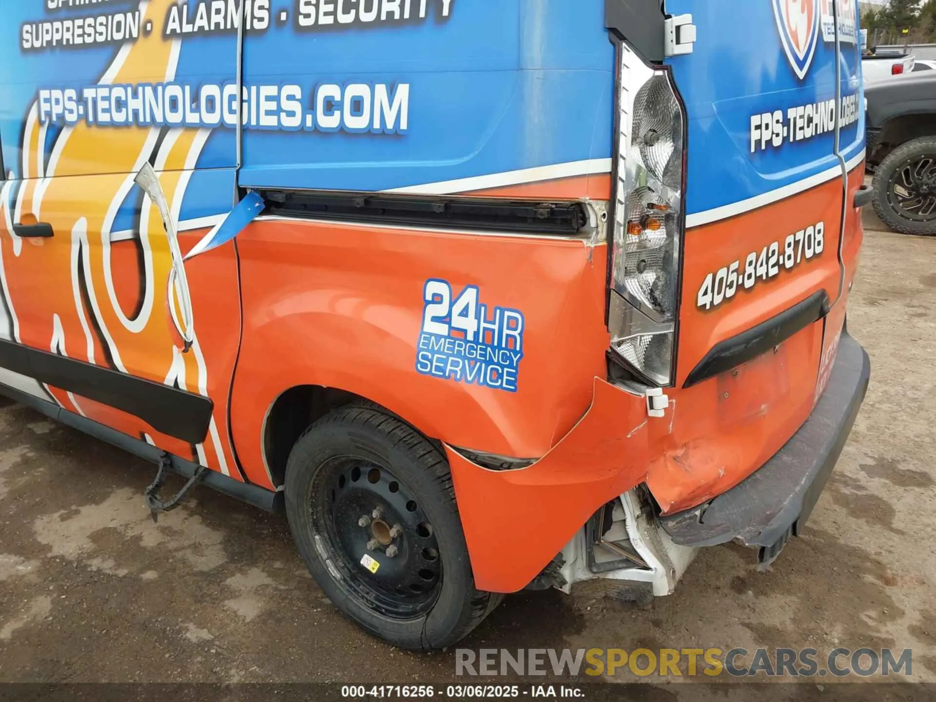 6 fotografías del automóvil dañado NM0LS7F21K1397057 FORD TRANSIT CONNECT 2019