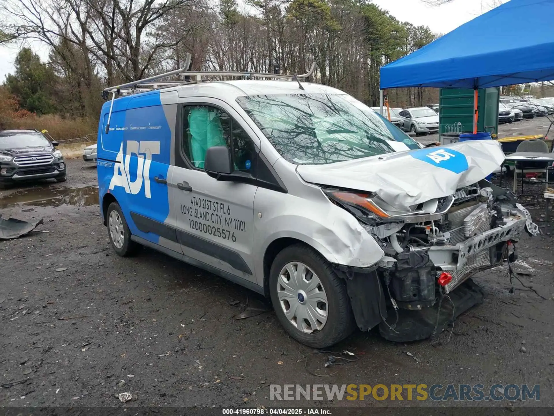 13 fotografías del automóvil dañado NM0LS7F2XK1414910 FORD TRANSIT CONNECT 2019