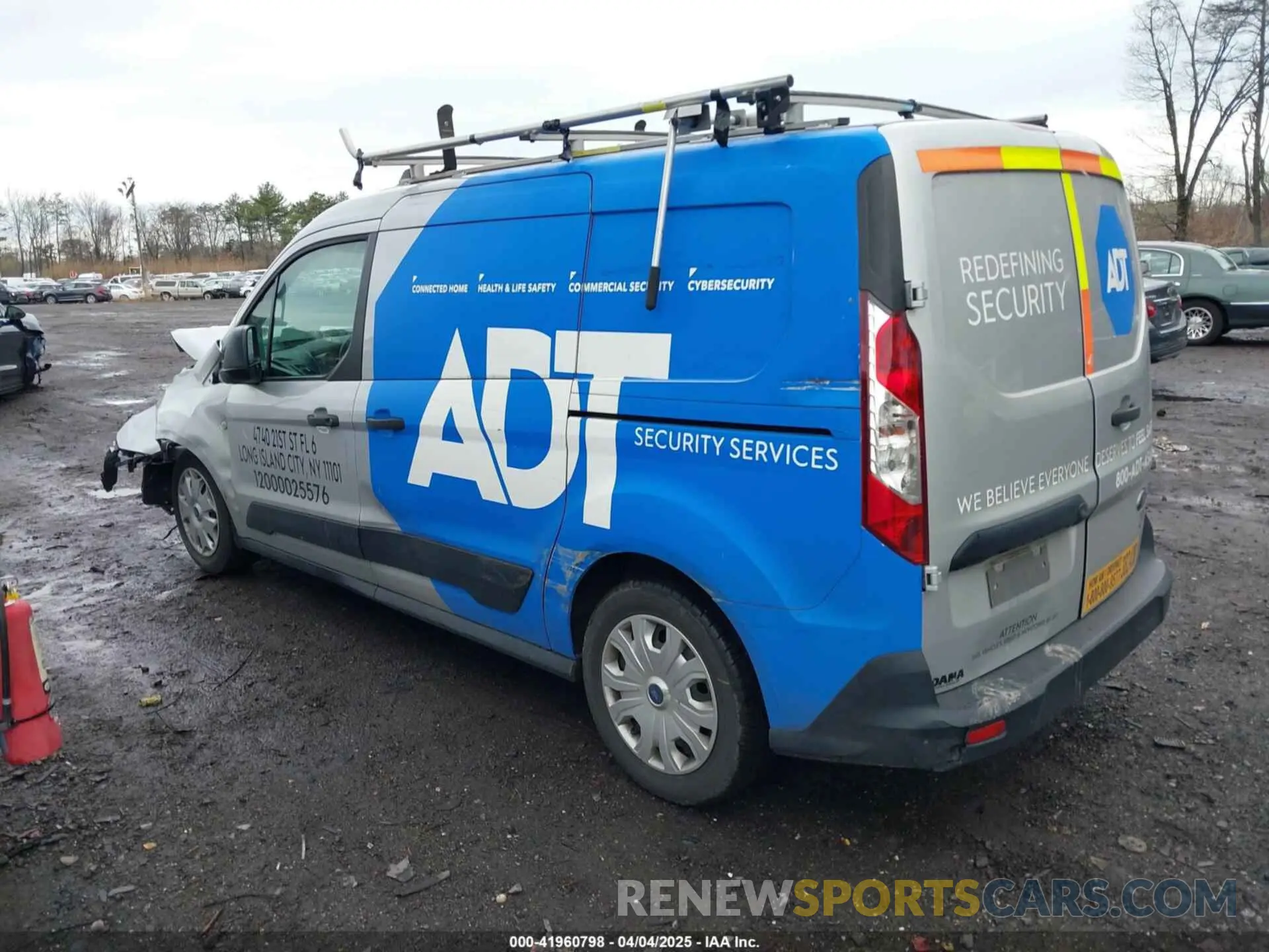 14 fotografías del automóvil dañado NM0LS7F2XK1414910 FORD TRANSIT CONNECT 2019