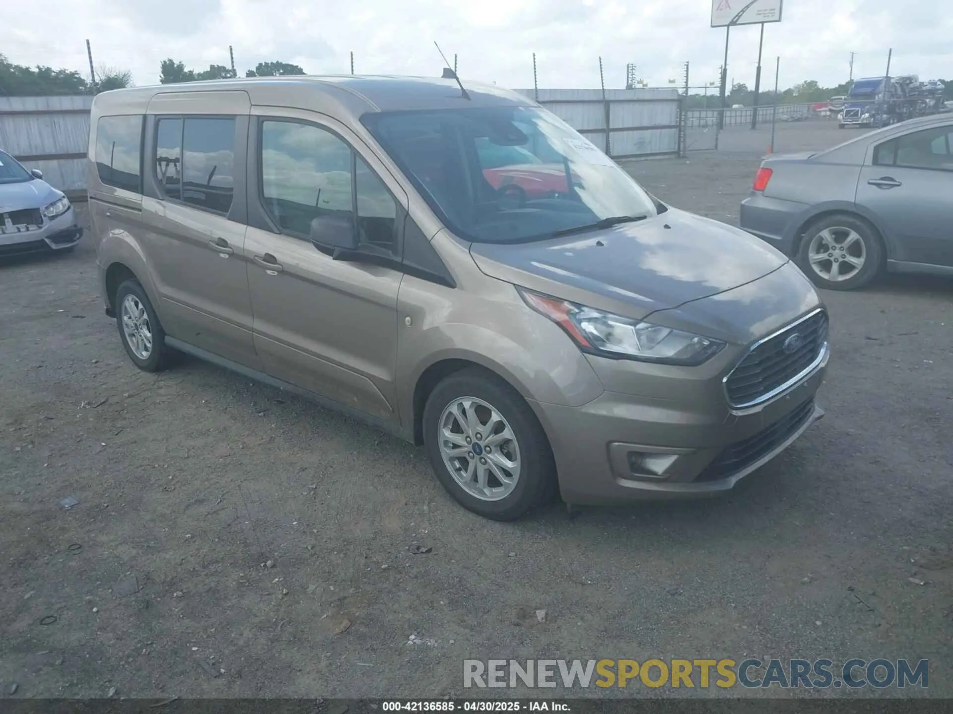 1 fotografías del automóvil dañado NM0GE9F25L1456908 FORD TRANSIT CONNECT 2020