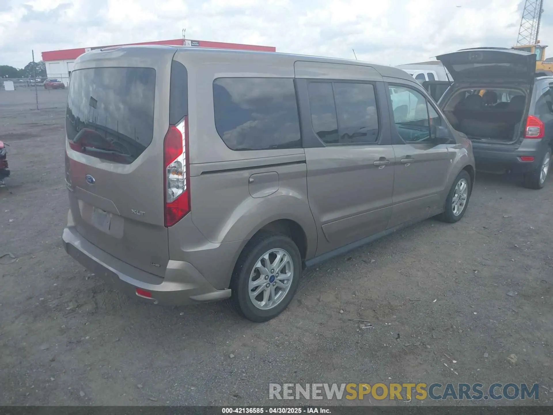 4 fotografías del automóvil dañado NM0GE9F25L1456908 FORD TRANSIT CONNECT 2020
