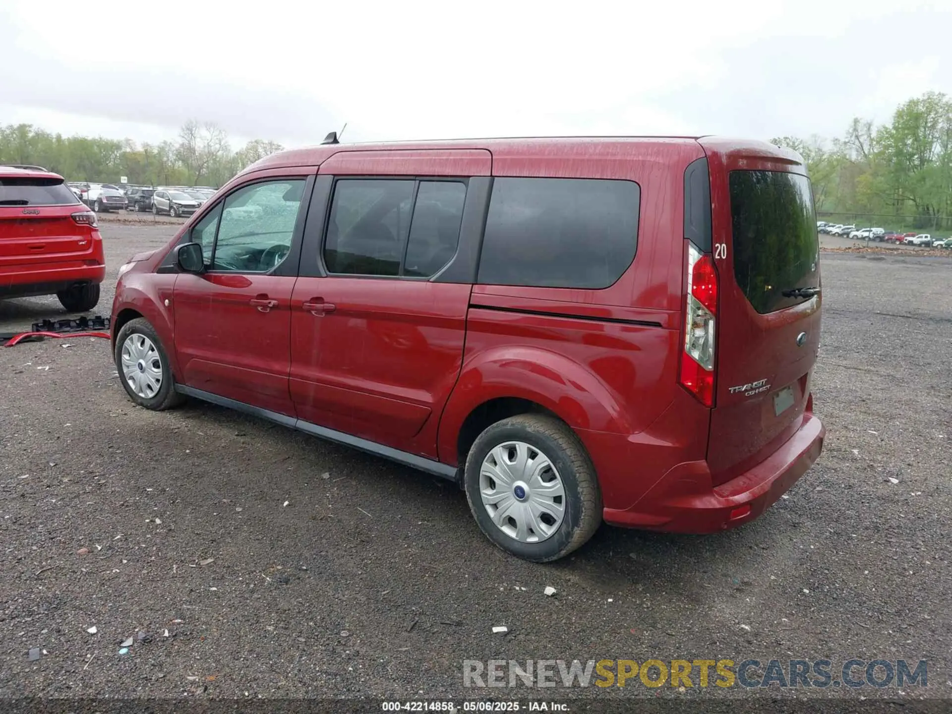 3 fotografías del automóvil dañado NM0GE9F27L1480174 FORD TRANSIT CONNECT 2020
