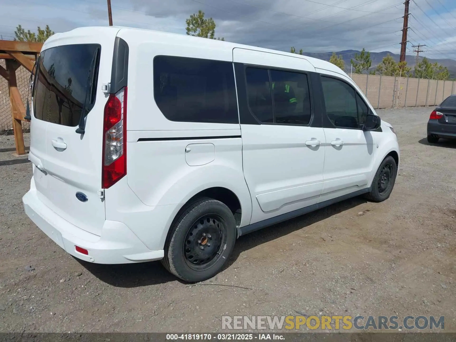 4 fotografías del automóvil dañado NM0GS9F22L1436947 FORD TRANSIT CONNECT 2020