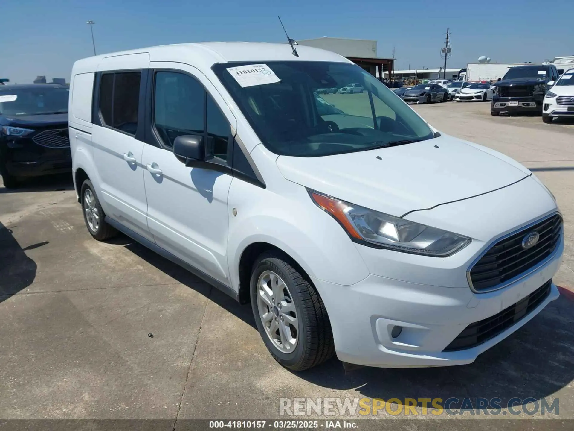 1 fotografías del automóvil dañado NM0GS9F23L1444104 FORD TRANSIT CONNECT 2020